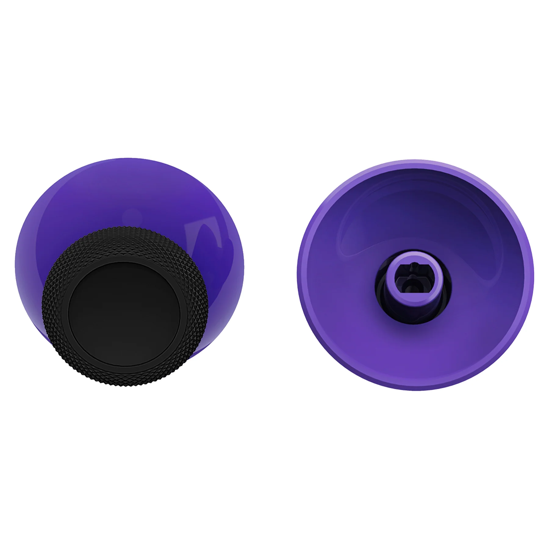 eXtremeRate Replacement Thumbsticks for Xbox Series X/S Controller & Xbox One X/S Controller & Xbox One Standard Controller & Xbox One Elite Controller - Purple & Black - Image 7