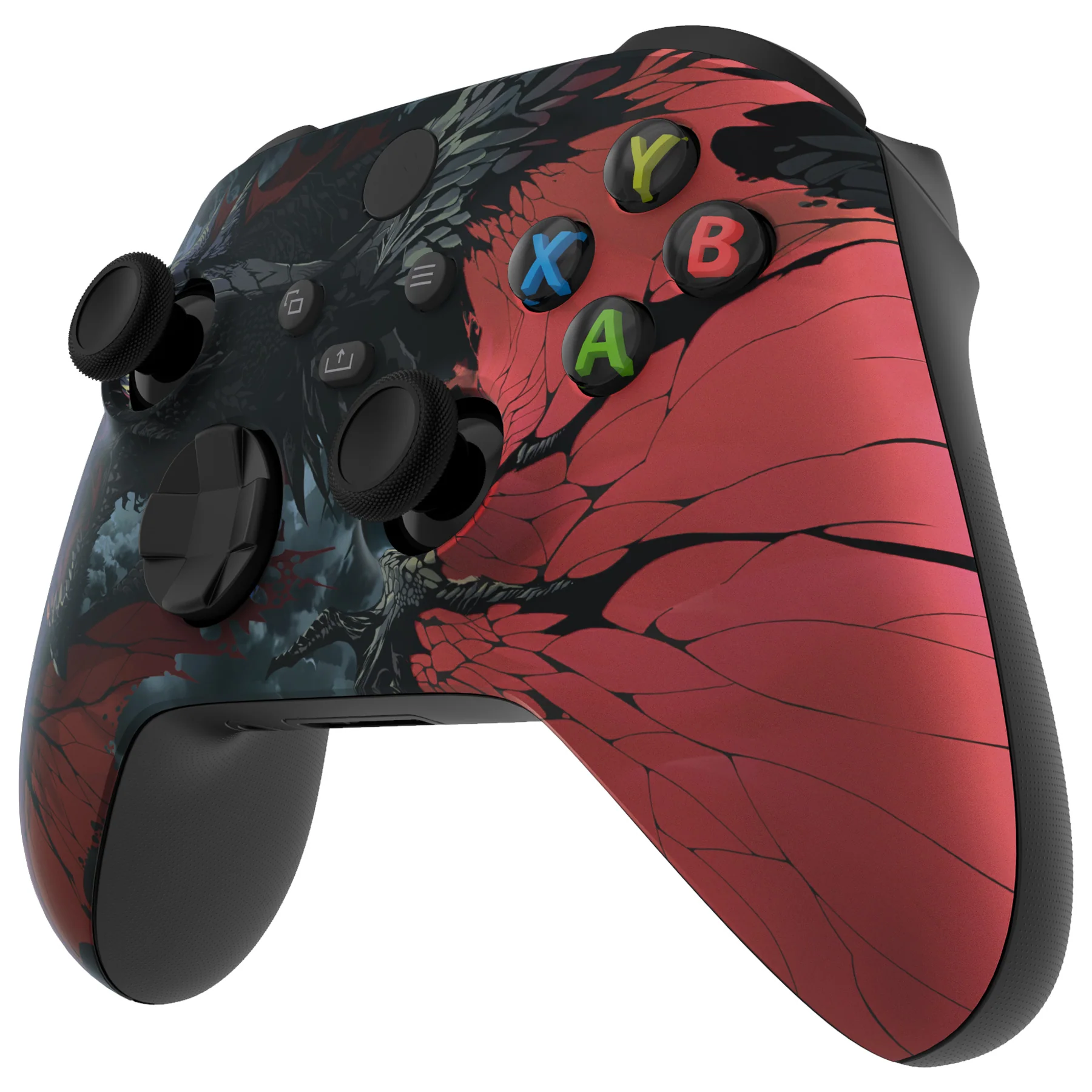 eXtremeRate Replacement Front Housing Shell for Xbox Series X & S Controller - Roaring Dragon - Image 4