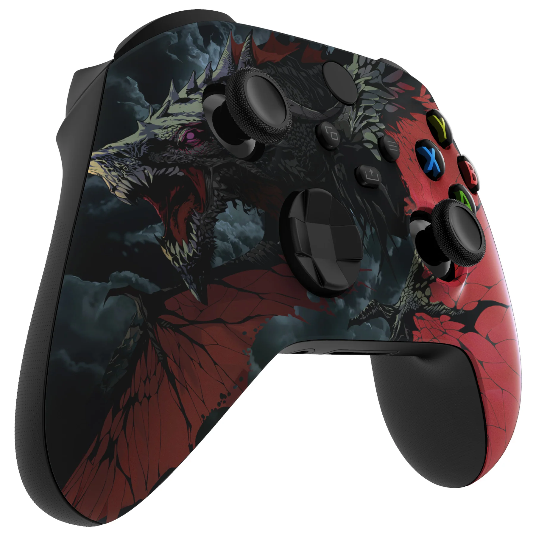 eXtremeRate Replacement Front Housing Shell for Xbox Series X & S Controller - Roaring Dragon - Image 5