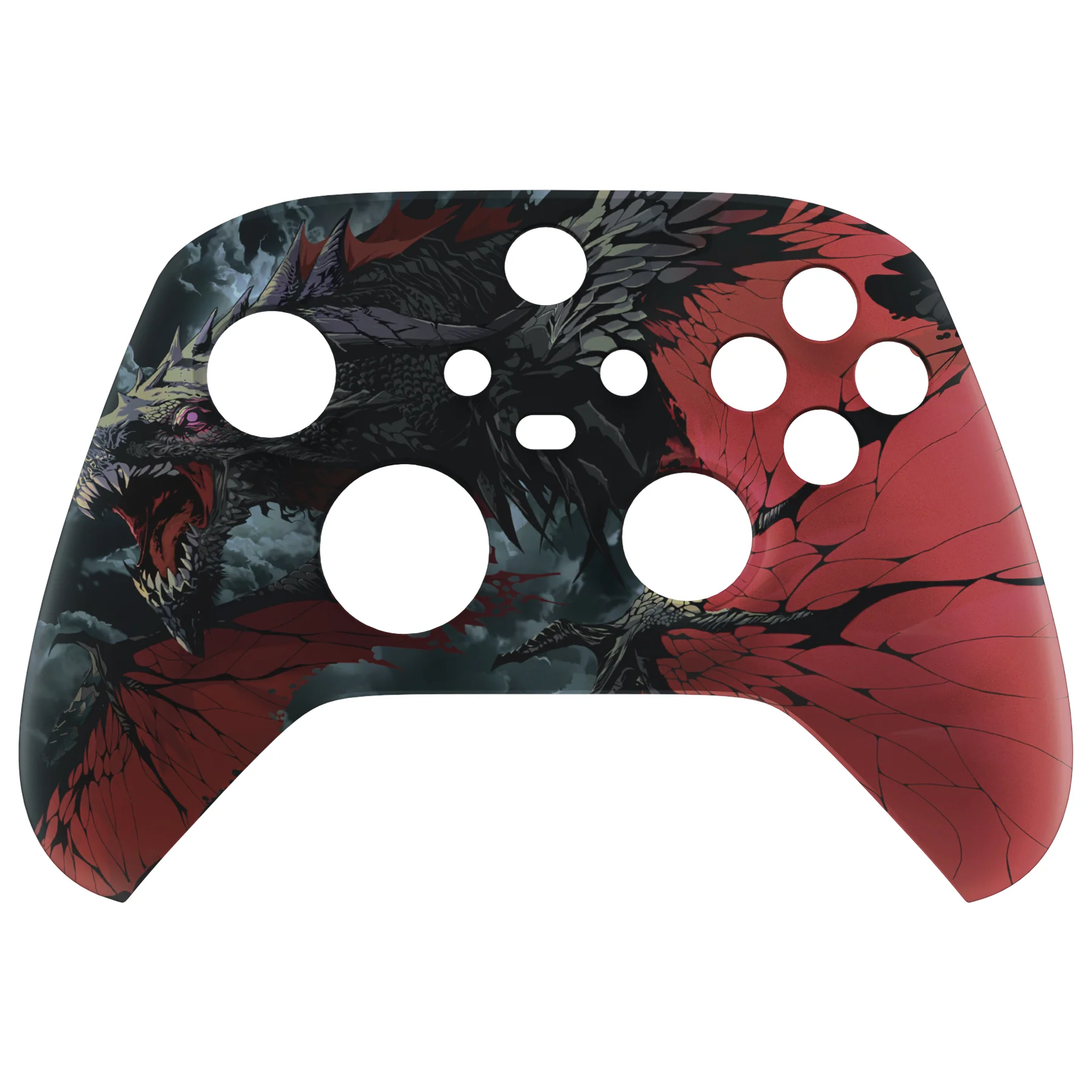 eXtremeRate Replacement Front Housing Shell for Xbox Series X & S Controller - Roaring Dragon - Image 7