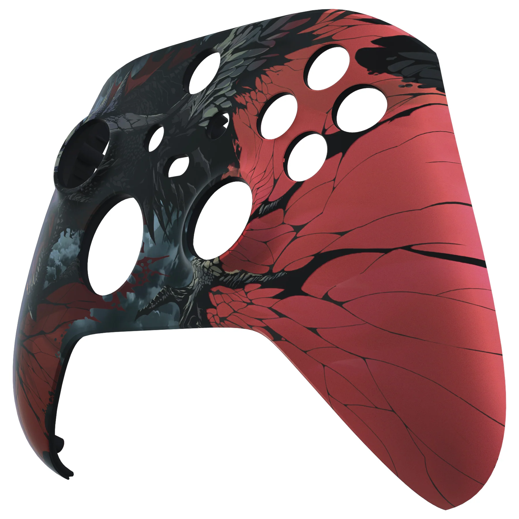 eXtremeRate Replacement Front Housing Shell for Xbox Series X & S Controller - Roaring Dragon - Image 8