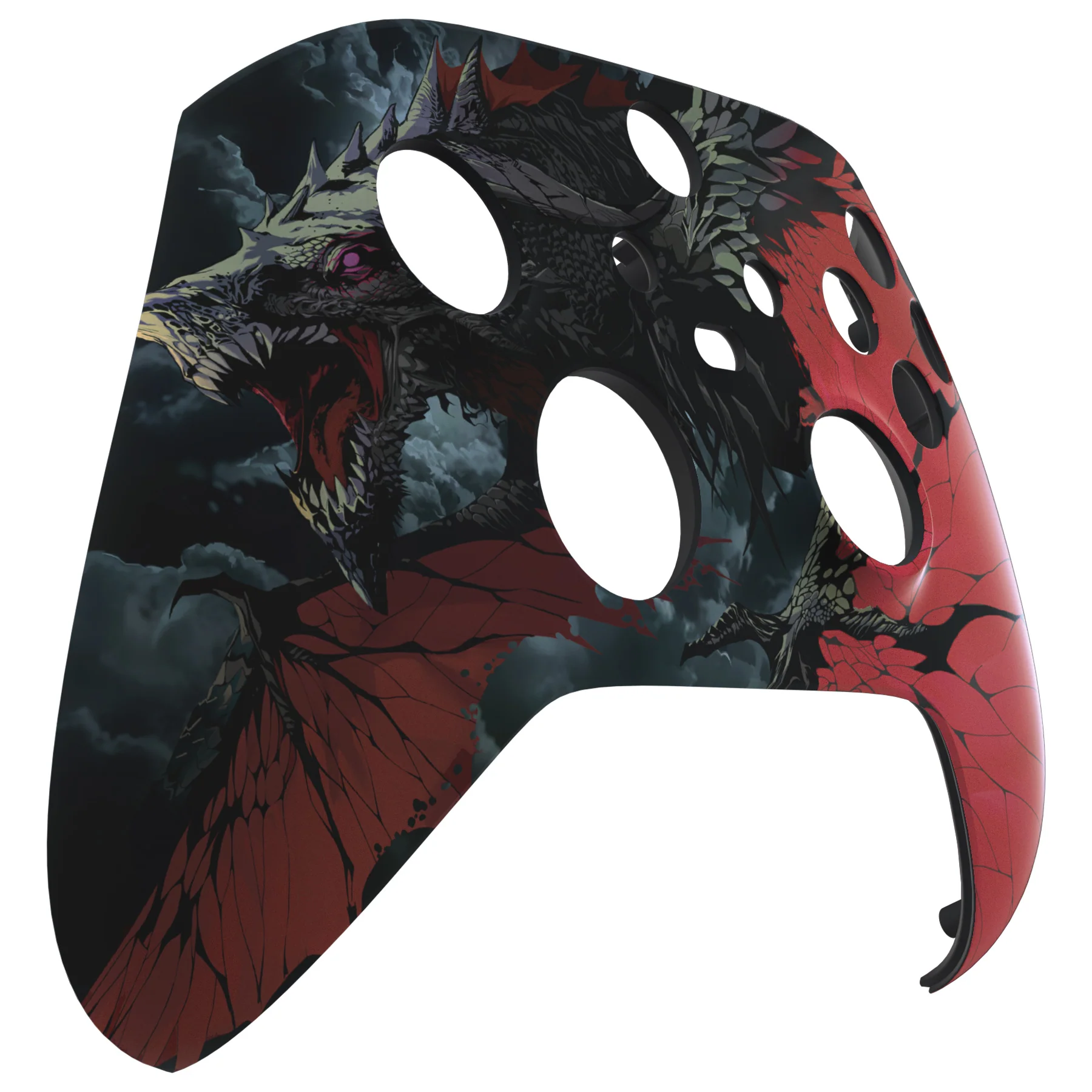 eXtremeRate Replacement Front Housing Shell for Xbox Series X & S Controller - Roaring Dragon - Image 9
