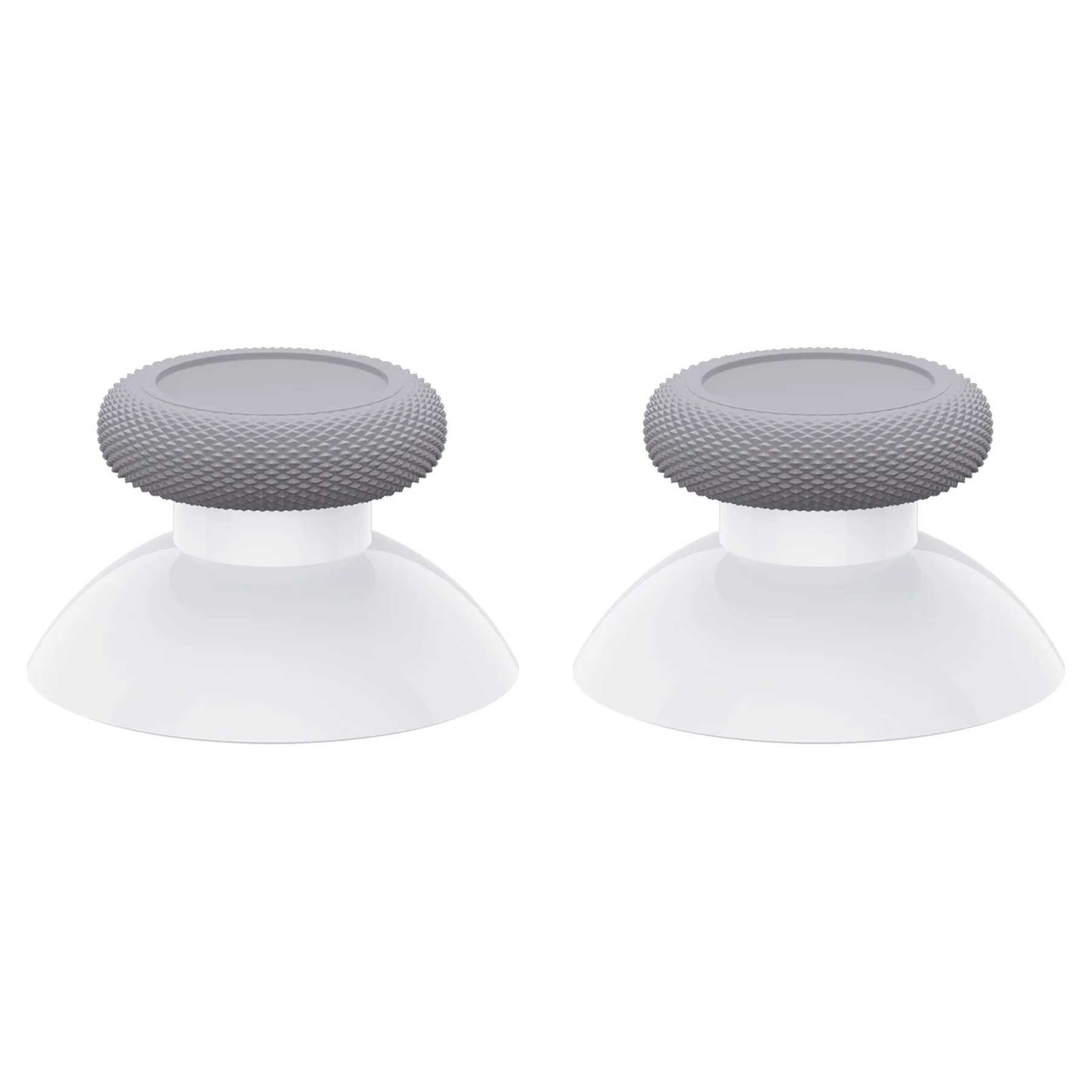 eXtremeRate Replacement Thumbsticks for Xbox Series X/S Controller & Xbox One X/S Controller & Xbox One Standard Controller & Xbox One Elite Controller - Robot White & New Hope Gray - Image 4