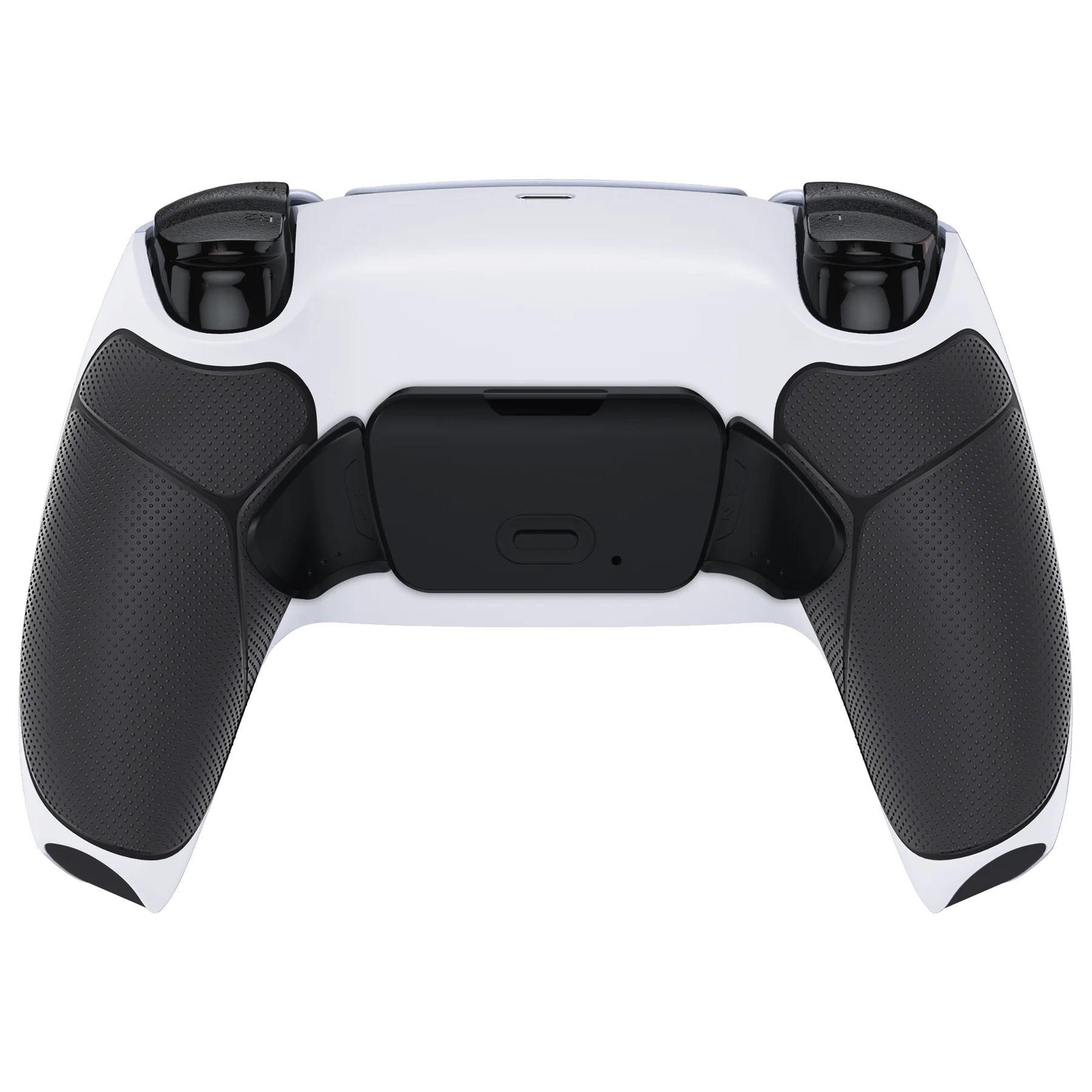 eXtremeRate Remappable Rise 2.0 Remap Kit for PS5 Controller BDM-010 & BDM-020 - Rubberized Black Grip with Black Back Paddles - Image 7