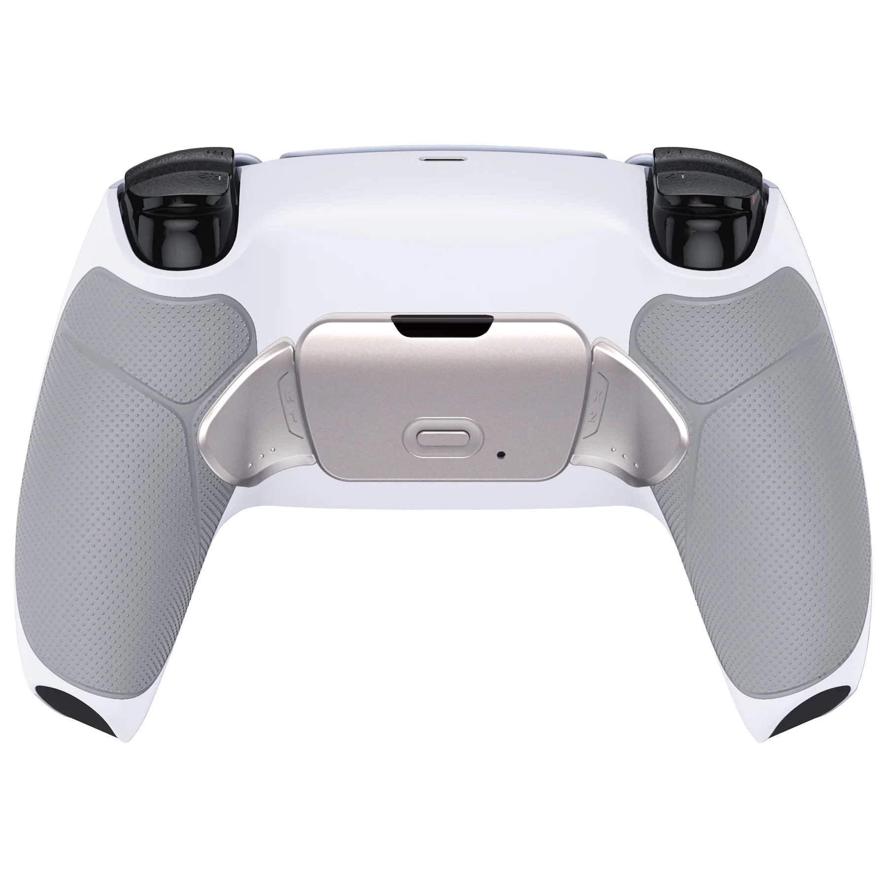 eXtremeRate Silver Real Metal Buttons (RMB) Version RISE Remap Kit for PS5 Controller BDM-030/040/050 - Rubberized Gray - Image 7