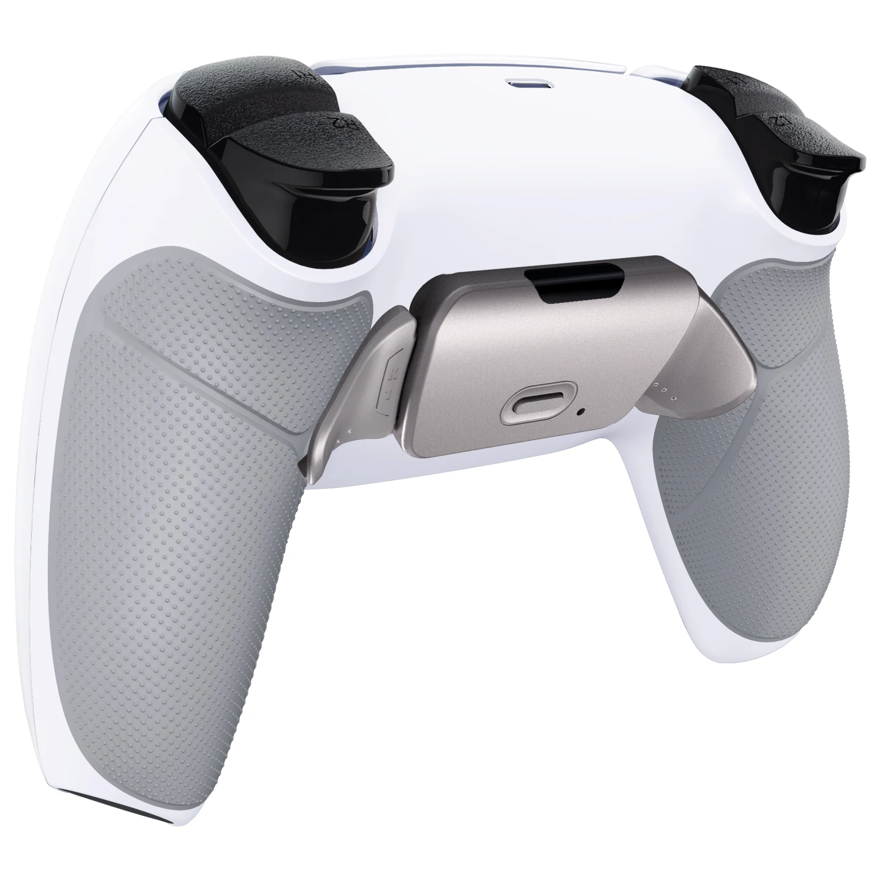 eXtremeRate Silver Real Metal Buttons (RMB) Version RISE Remap Kit for PS5 Controller BDM-030/040/050 - Rubberized Gray - Image 8