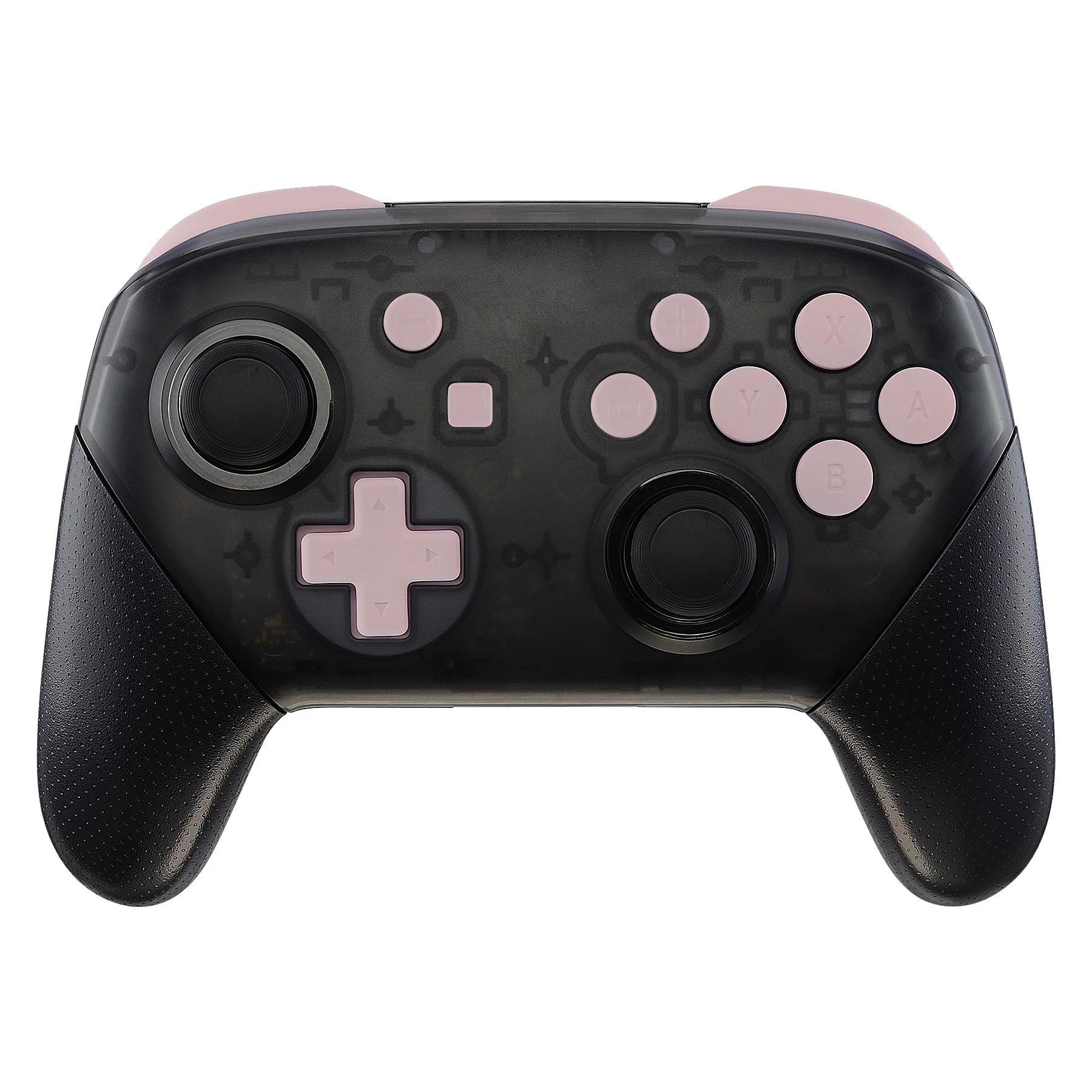 eXtremeRate DIY Replacement Full Set Buttons for Nintendo Switch Pro Controller - Cherry Blossoms Pink - Image 3