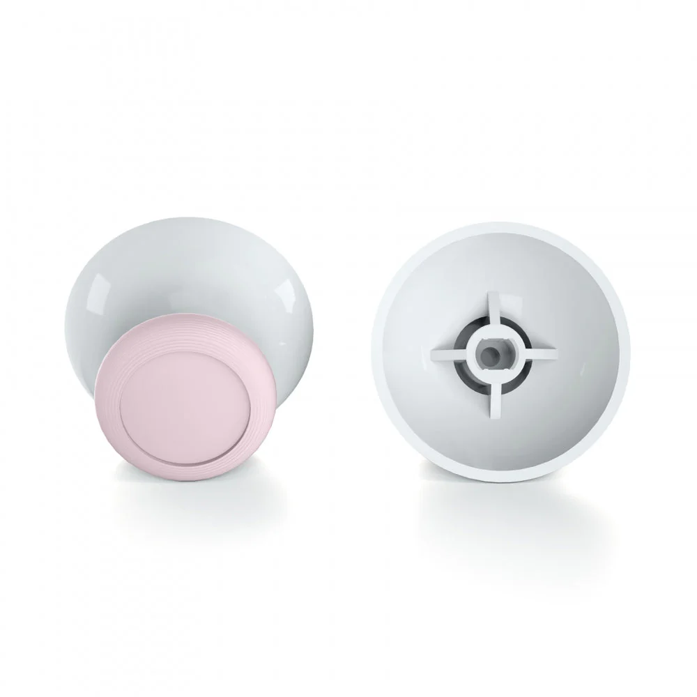 eXtremeRate Replacement Dual-color 3D Joystick Thumbsticks for Nintendo Switch Pro Controller - Cherry Blossoms Pink & White - Image 6
