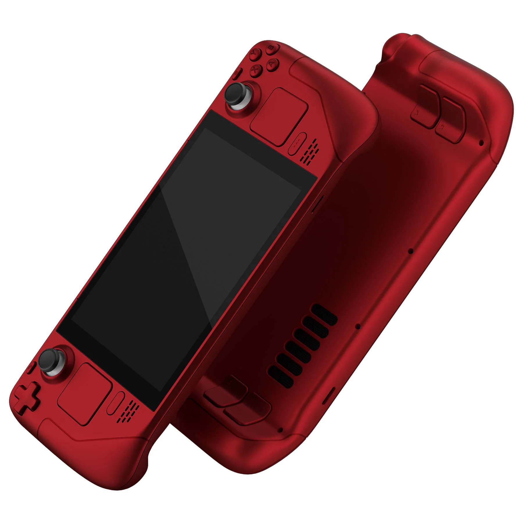 eXtremeRate Custom Full Set Shell with Buttons for Steam Deck LCD - Scarlet Red - Image 2