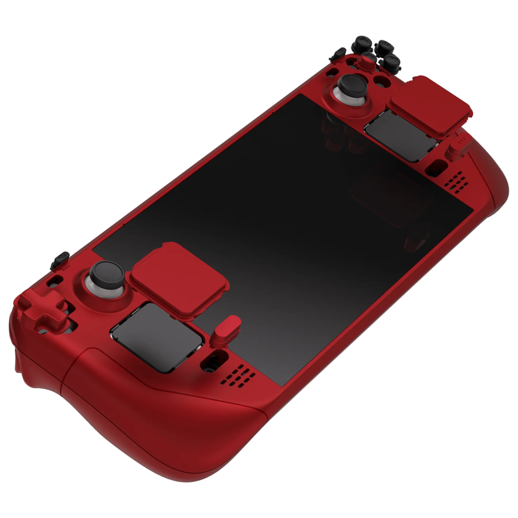 eXtremeRate Custom Full Set Shell with Buttons for Steam Deck LCD - Scarlet Red - Image 5