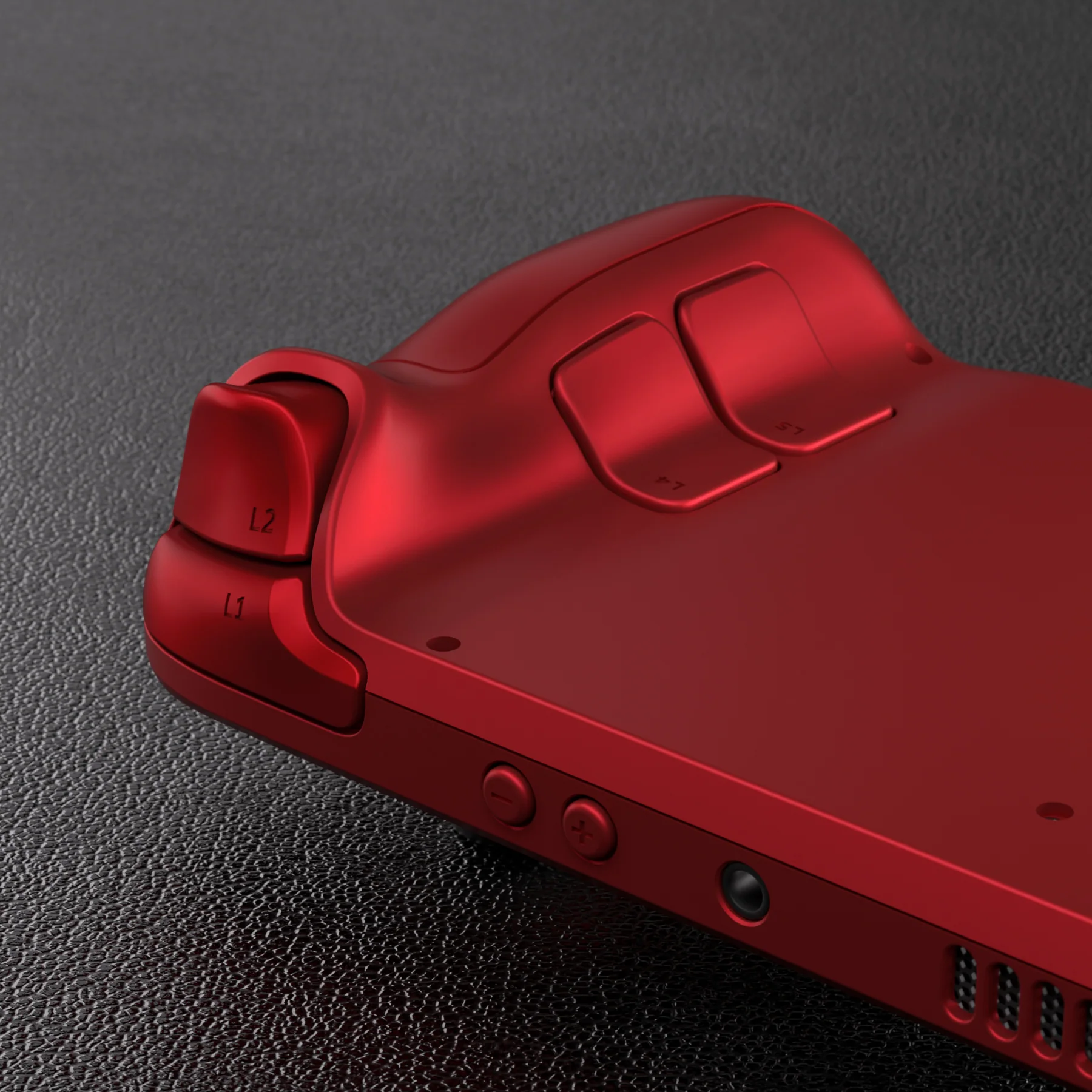 eXtremeRate Custom Full Set Shell with Buttons for Steam Deck LCD - Scarlet Red - Image 9