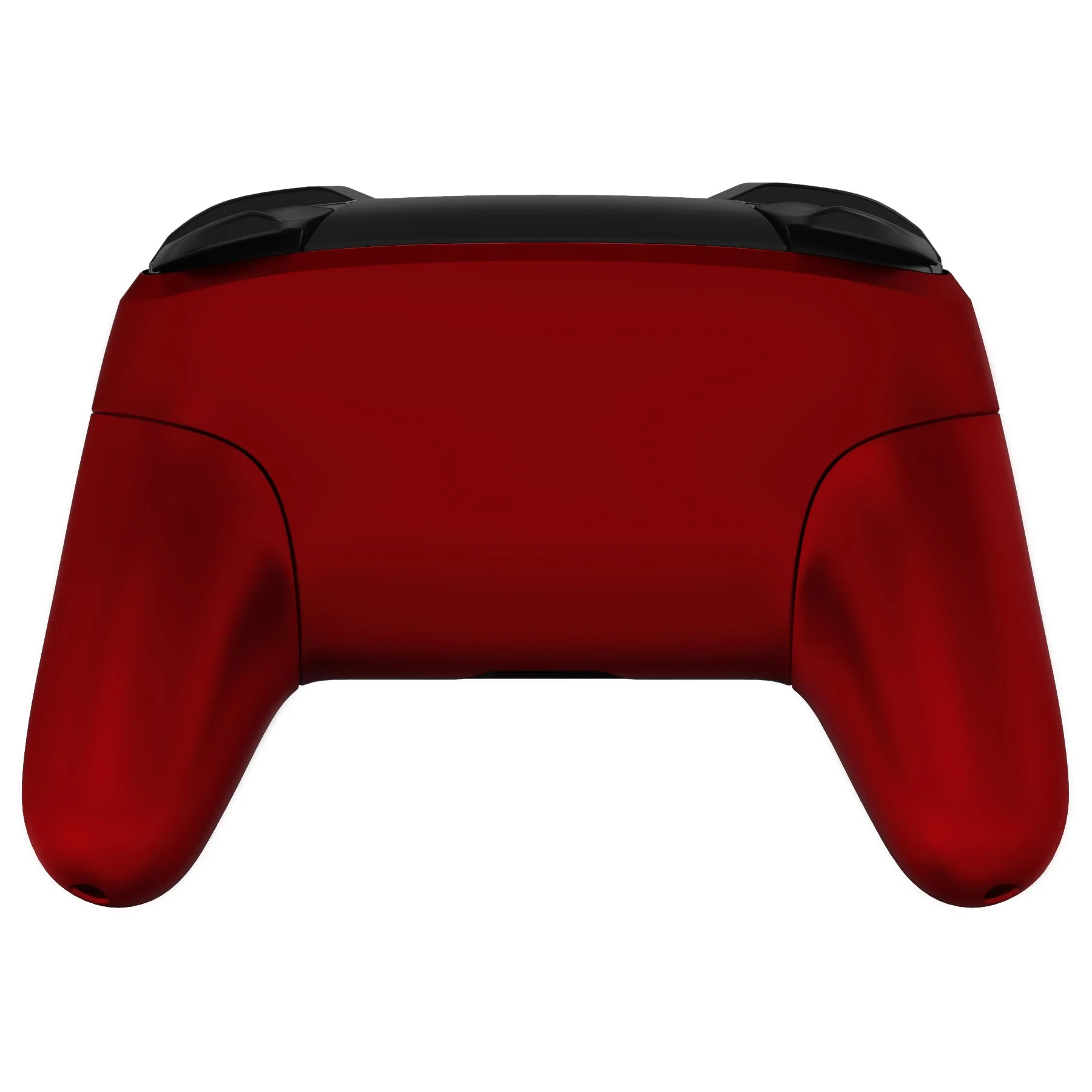 eXtremeRate Octagonal Gated Sticks Design Replacement Full Set Shell Faceplate Backplate Handles for Nintendo Switch Pro - Scarlet Red - Image 10
