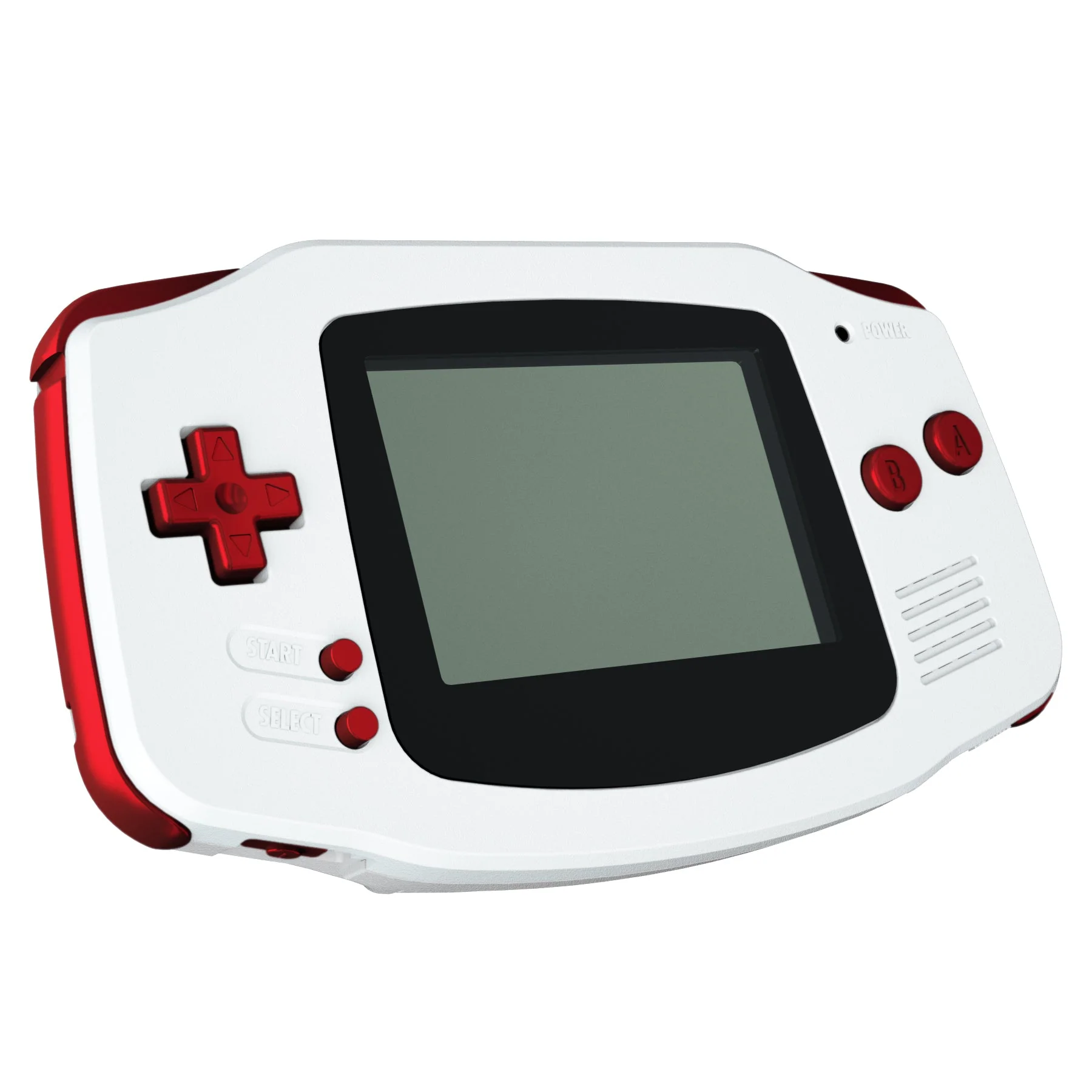 eXtremeRate GBA Replacement Full Set Buttons for Gameboy Advance - Scarlet Red - Image 3