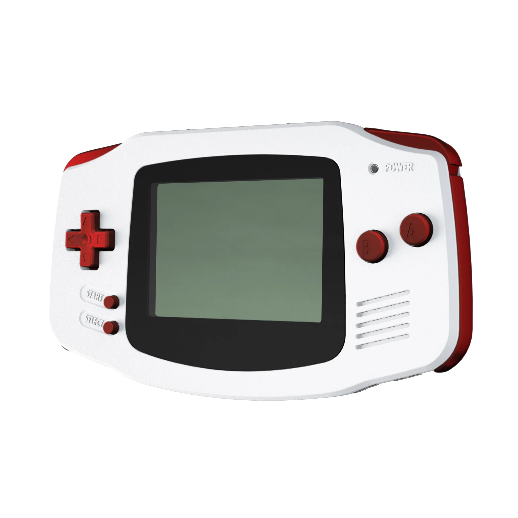 eXtremeRate GBA Replacement Full Set Buttons for Gameboy Advance - Scarlet Red - Image 4