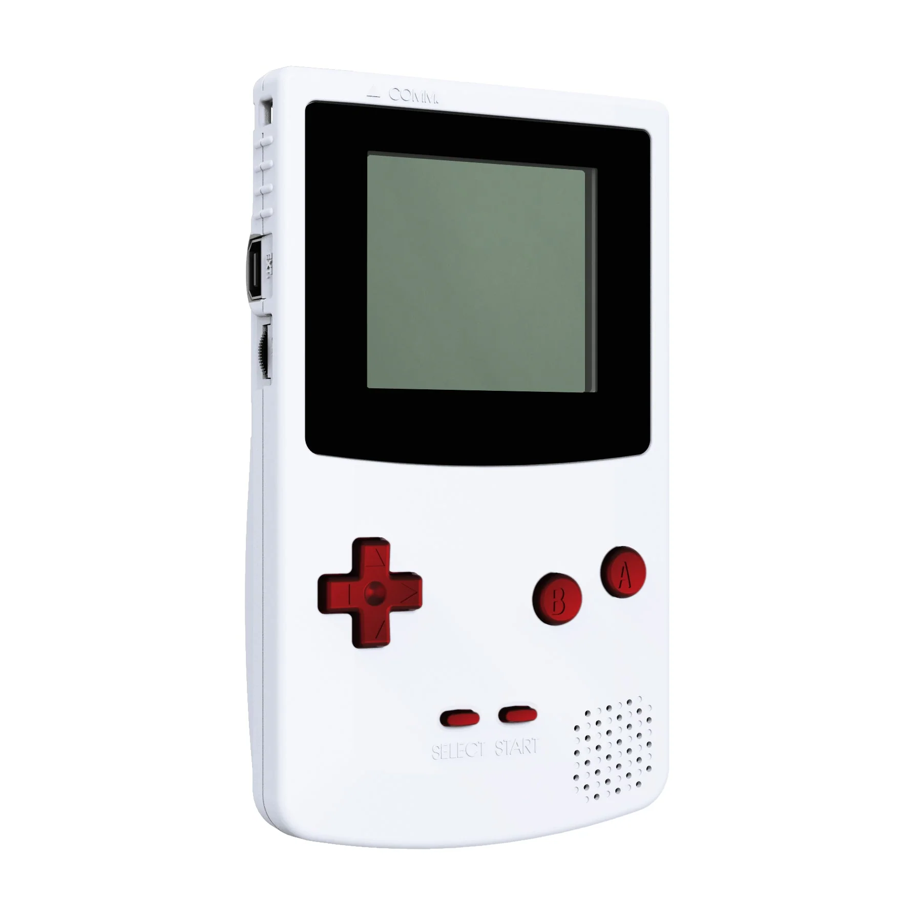 eXtremeRate Replacement Full Set Buttons for Gameboy Color GBC - Scarlet Red - Image 4