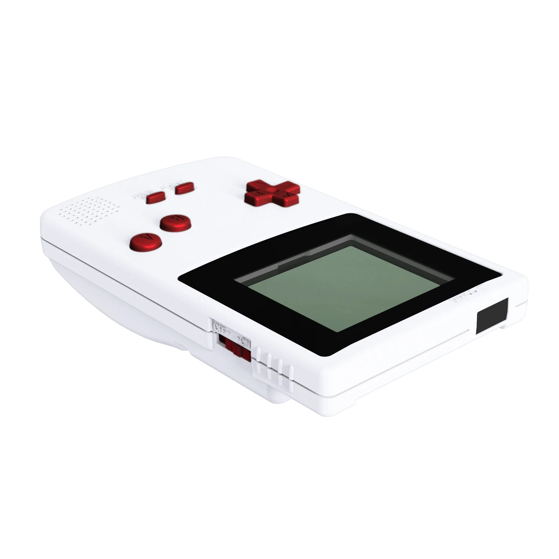 eXtremeRate Replacement Full Set Buttons for Gameboy Color GBC - Scarlet Red - Image 6