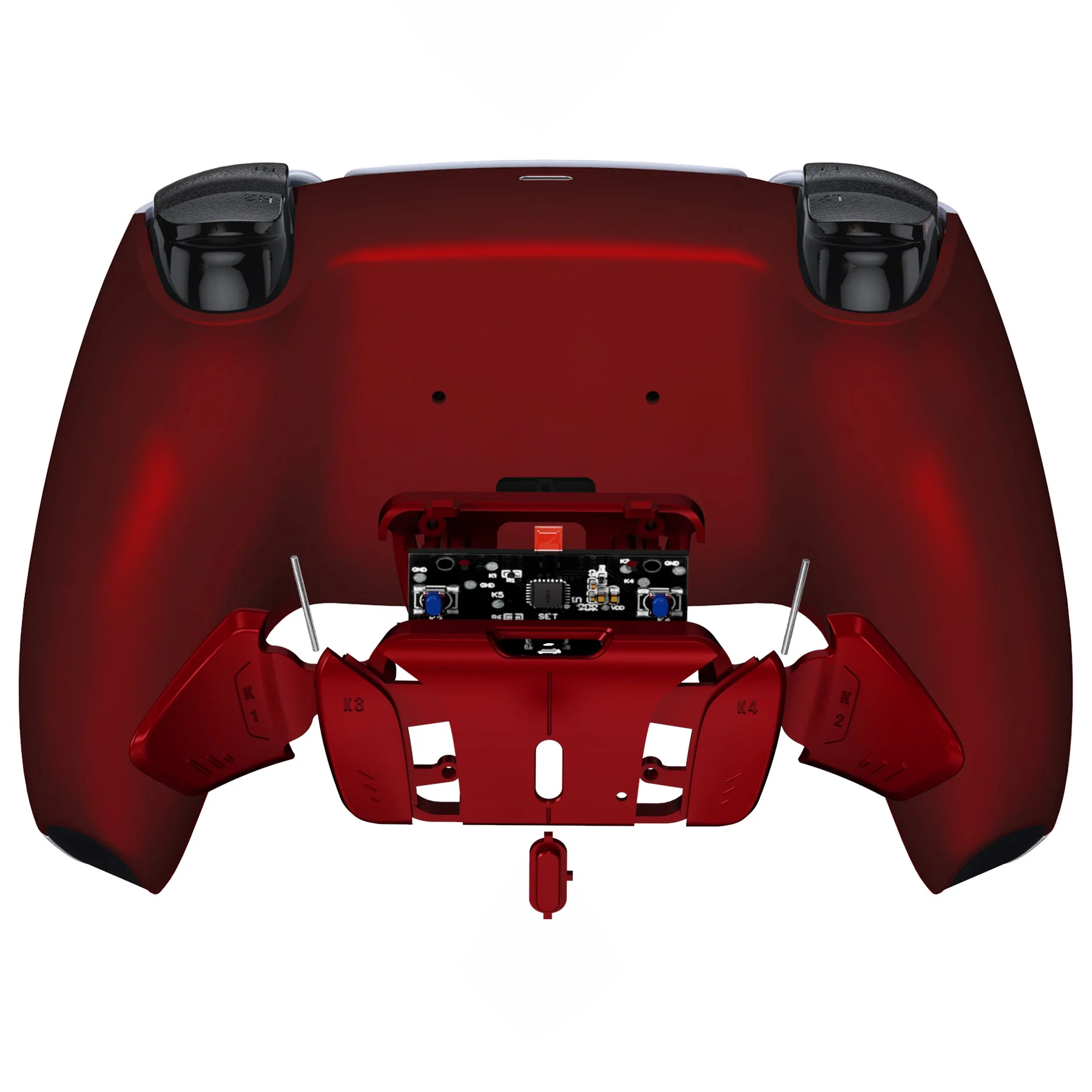eXtremeRate Remappable RISE4 Remap Kit for PS5 Controller BDM-010/020 - Scarlet Red - Image 6