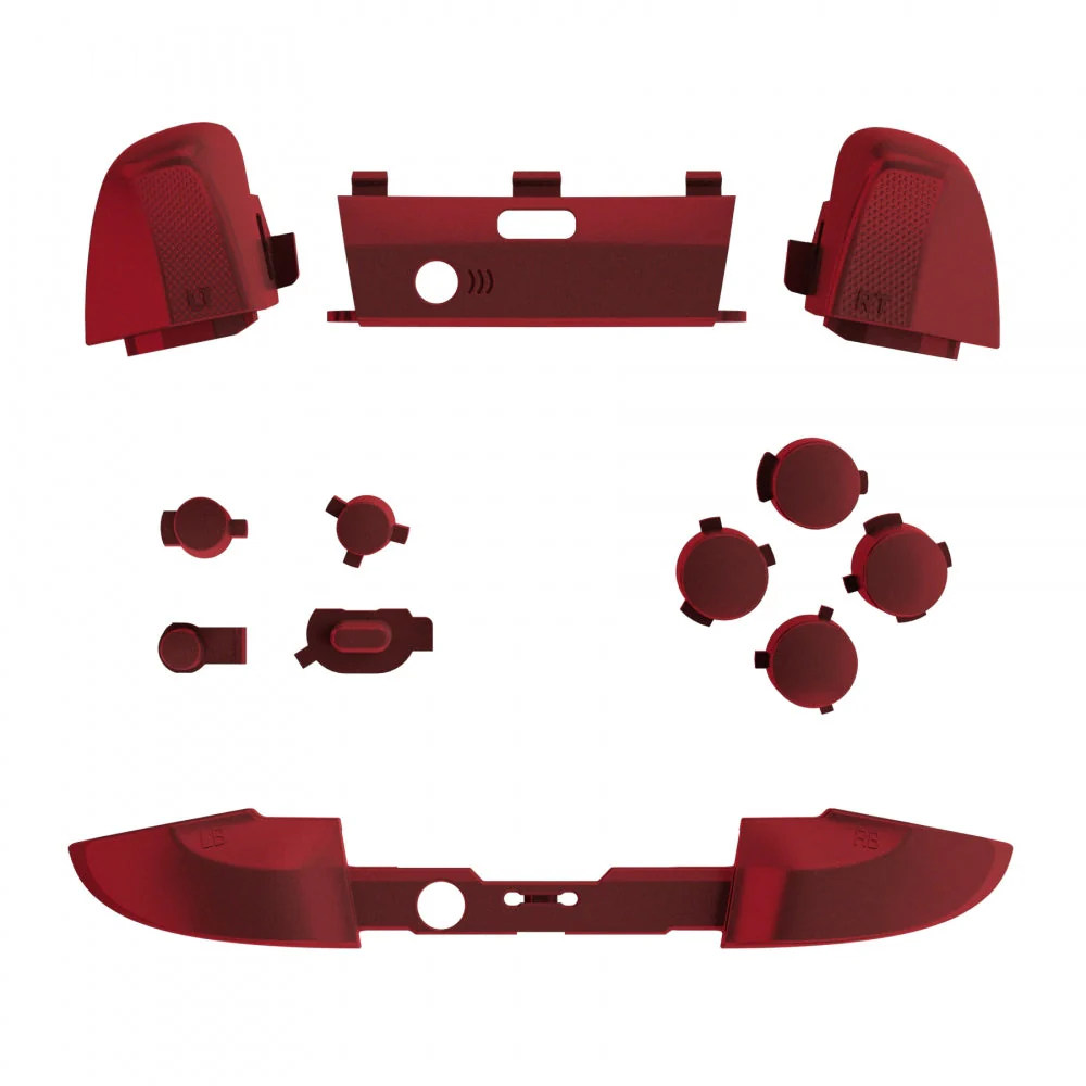 eXtremeRate Replacement Buttons Kit for Xbox One Elite Series 2  & Elite 2 Core Controller - Scarlet Red - Image 2