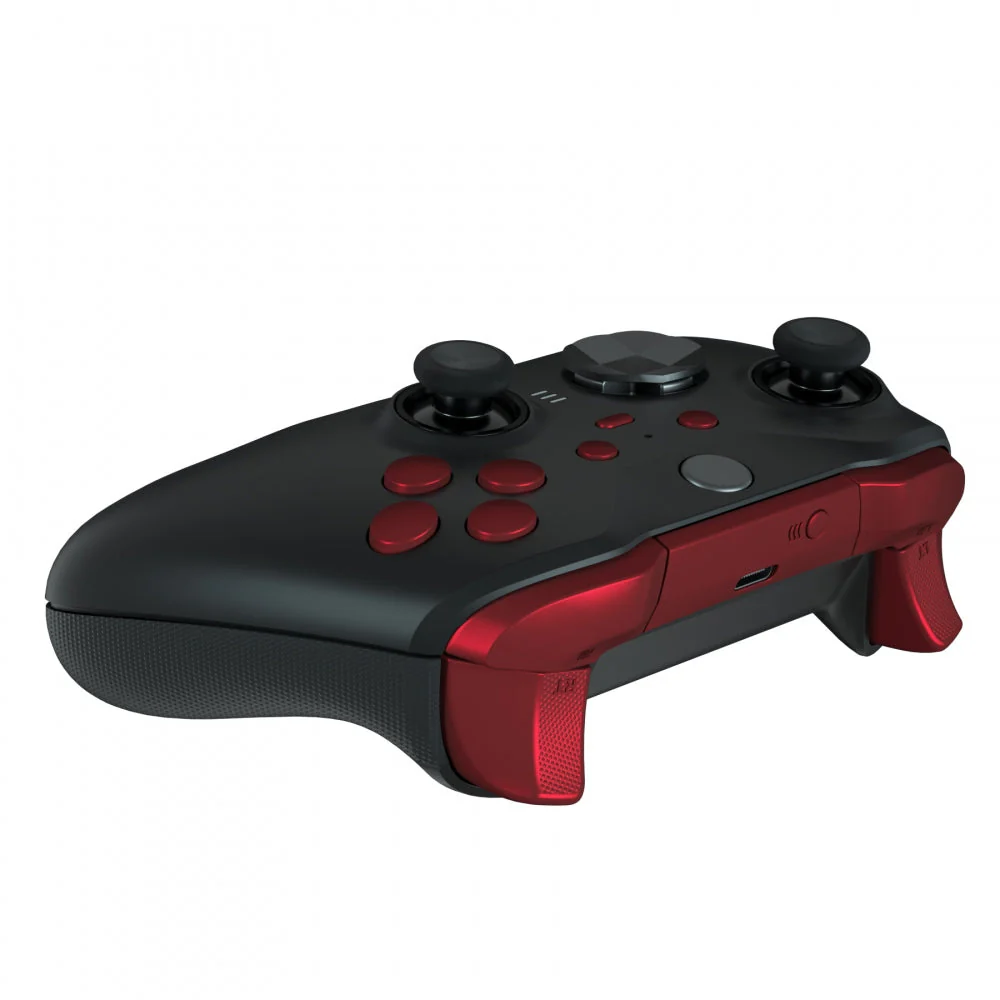 eXtremeRate Replacement Buttons Kit for Xbox One Elite Series 2  & Elite 2 Core Controller - Scarlet Red - Image 5