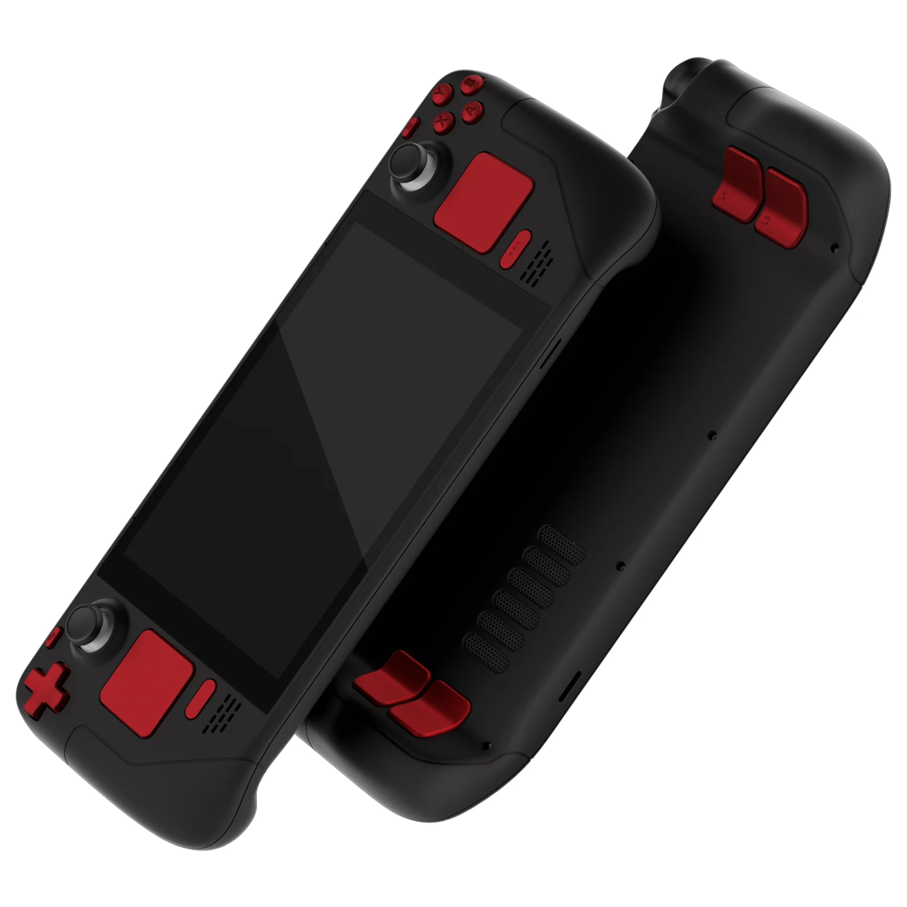 eXtremeRate Replacement Full Set Buttons for Steam Deck LCD - Scarlet Red - Image 12