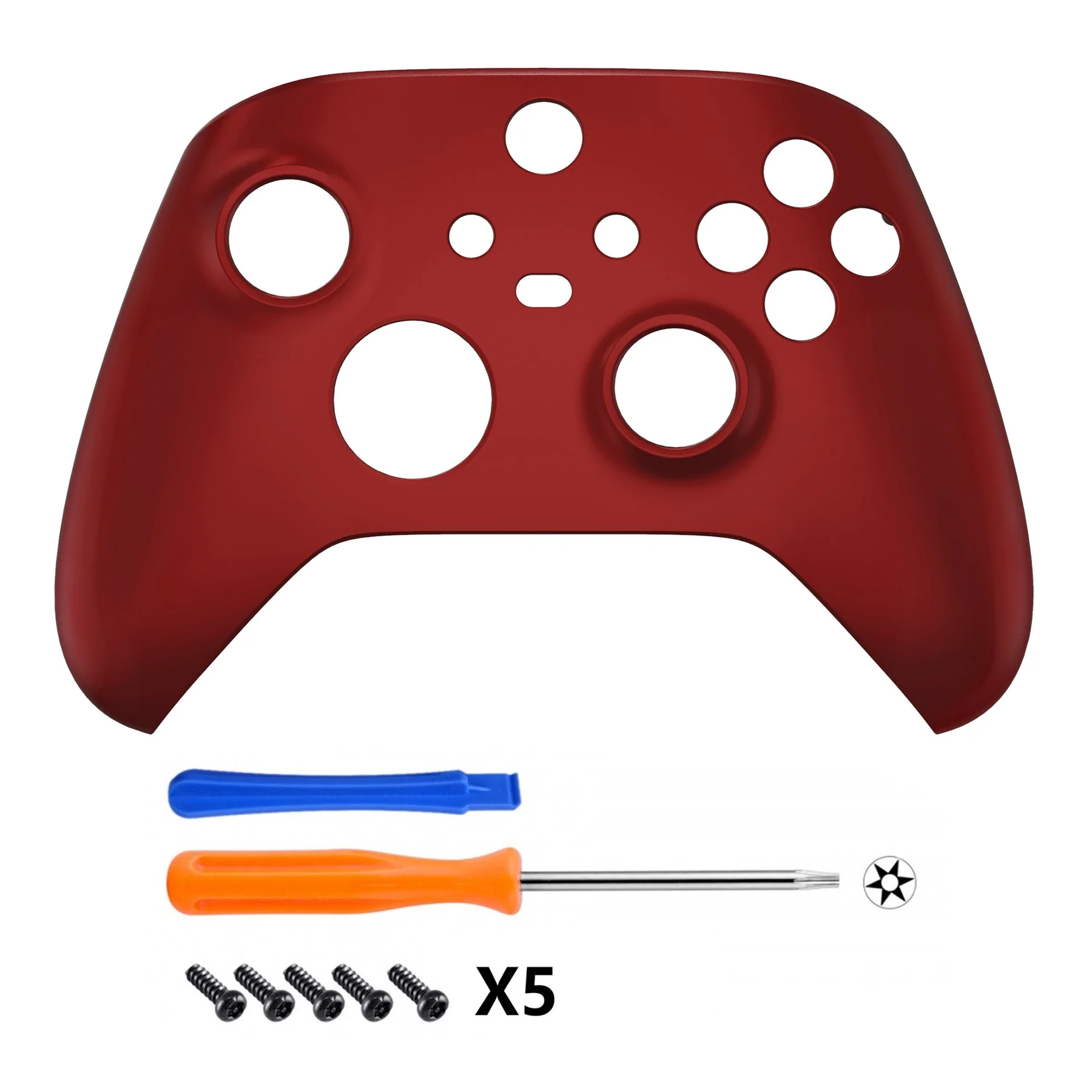 eXtremeRate Replacement Front Housing Shell for Xbox Series X & S Controller - Scarlet Red - Image 2