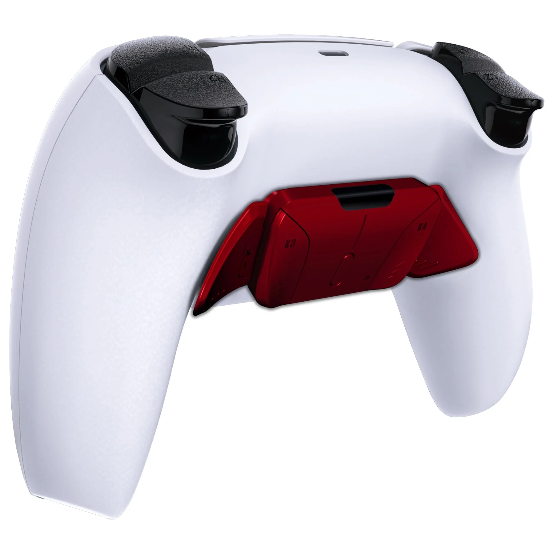 eXtremeRate Replacement Redesigned K1 K2 K3 K4 Back Buttons Housing Shell for eXtremeRate RISE4 Remap Kit, Compatible with PS5 Controller - Scarlet Red - Image 5