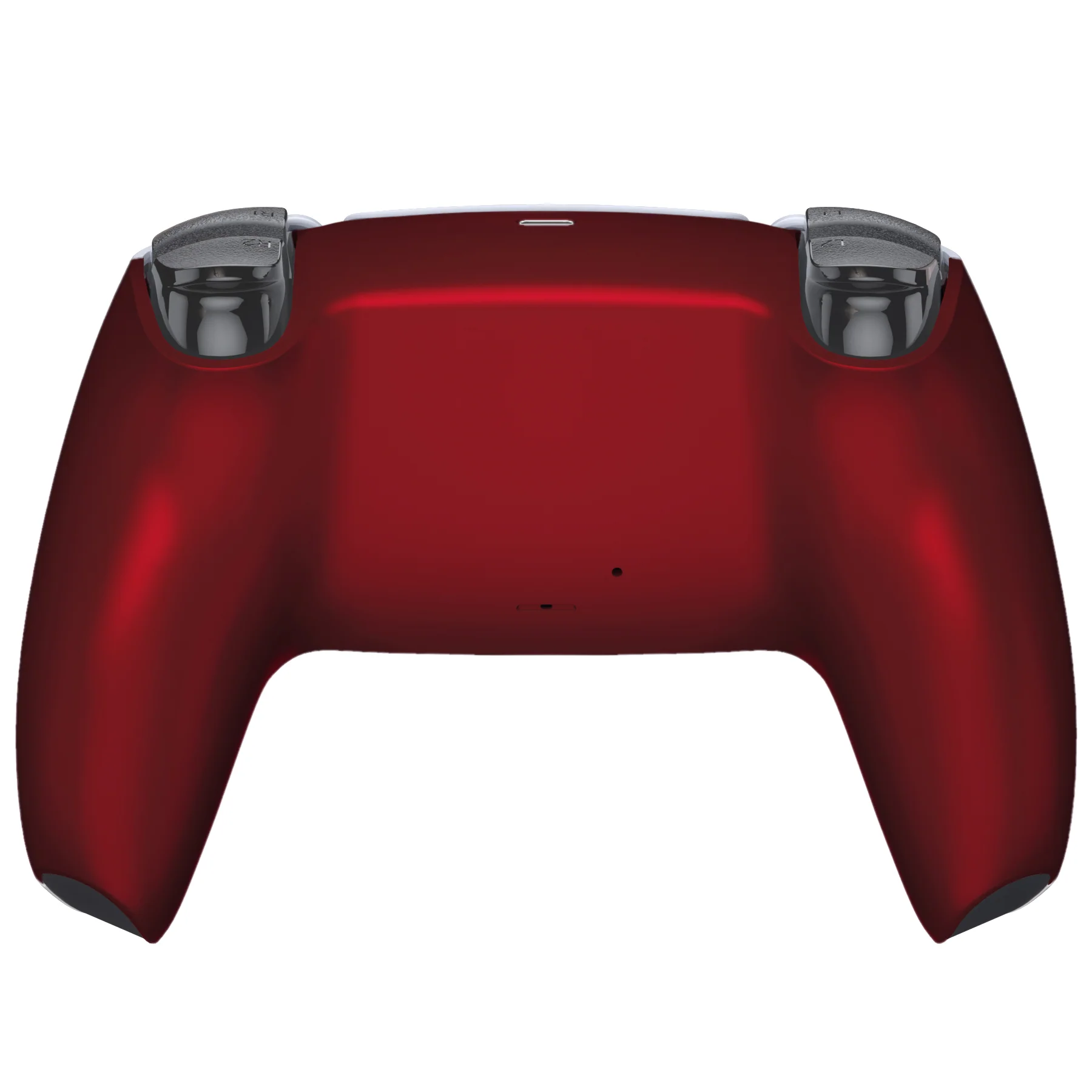 eXtremeRate Replacement Back Housing Bottom Shell Compatible with PS5 Controller BDM-010/020/030/040/050 - Scarlet Red - Image 2