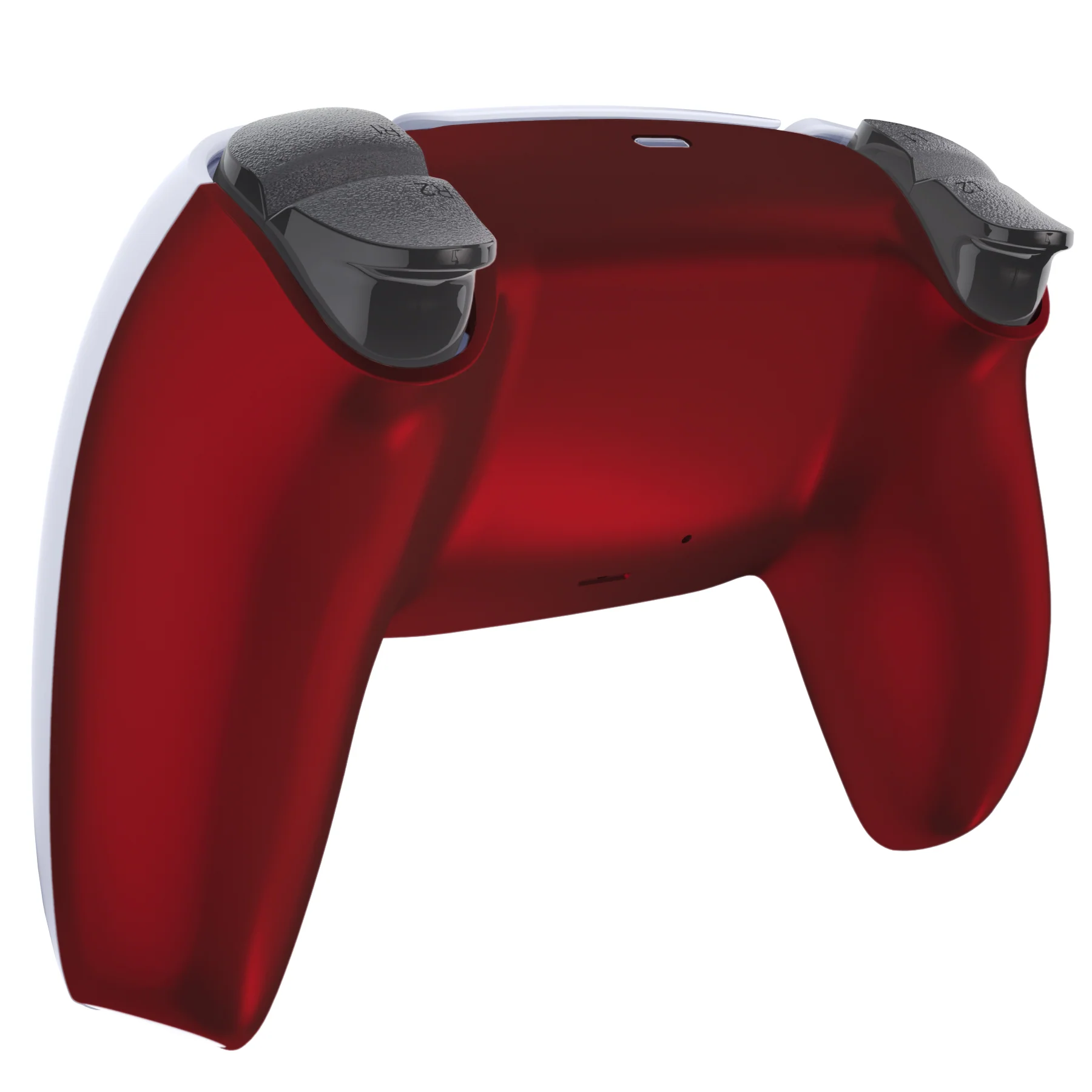 eXtremeRate Replacement Back Housing Bottom Shell Compatible with PS5 Controller BDM-010/020/030/040/050 - Scarlet Red - Image 4