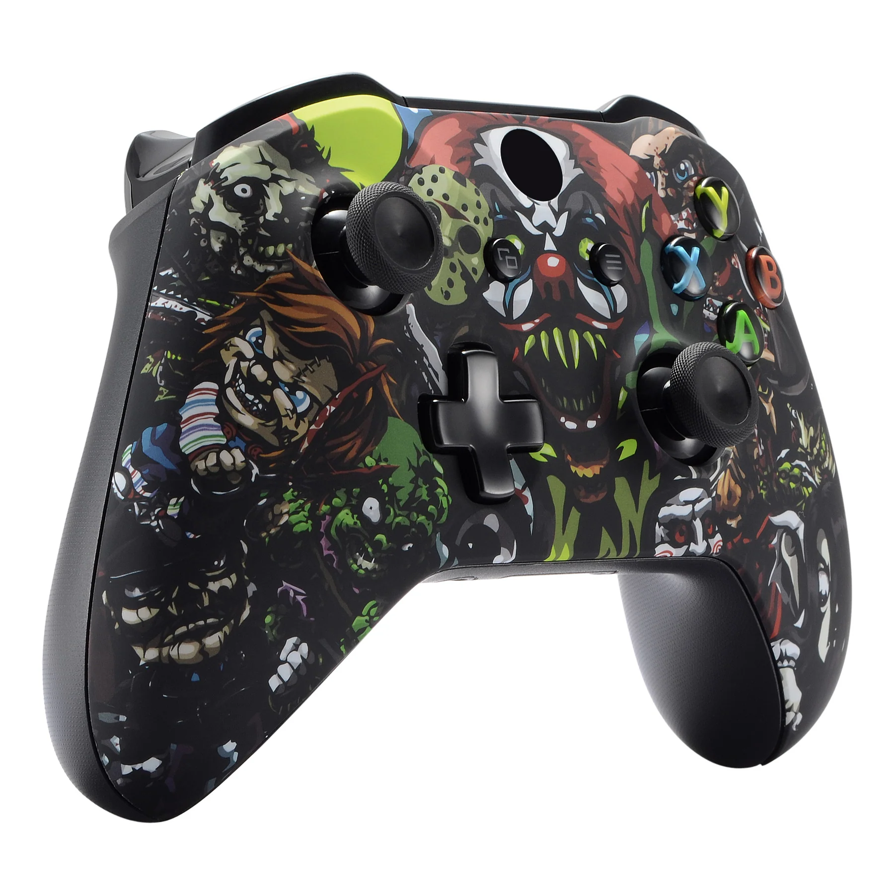 eXtremeRate Replacement Front Housing Shell for Xbox One X & S Controller (Model 1708) - Scary Party - Image 5