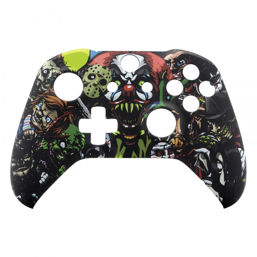 eXtremeRate Replacement Front Housing Shell for Xbox One X & S Controller (Model 1708) - Scary Party - Image 7