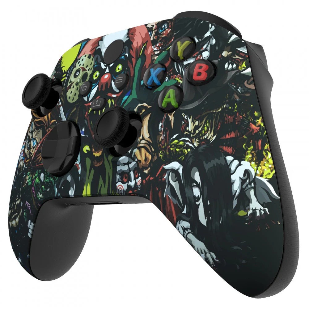 eXtremeRate Replacement Front Housing Shell for Xbox Series X & S Controller - Scary Party - Image 4