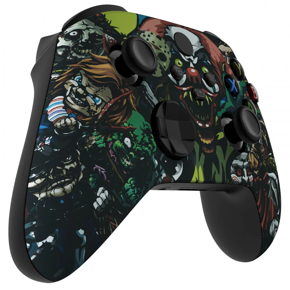 eXtremeRate Replacement Front Housing Shell for Xbox Series X & S Controller - Scary Party - Image 5
