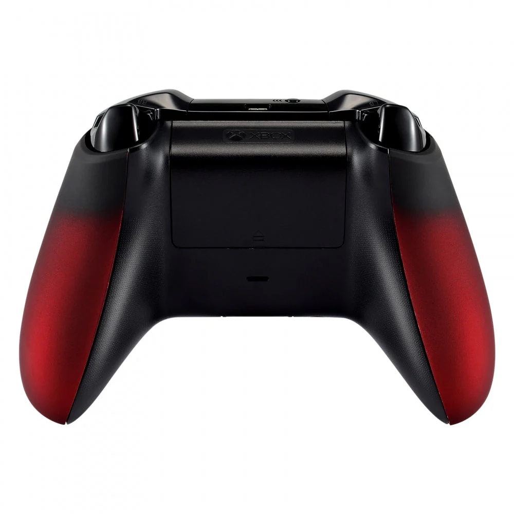 eXtremeRate Replacement Front Housing Shell with Side Rails Panel for Xbox One X & S Controller (Model 1708) - Shadow Red - Image 8