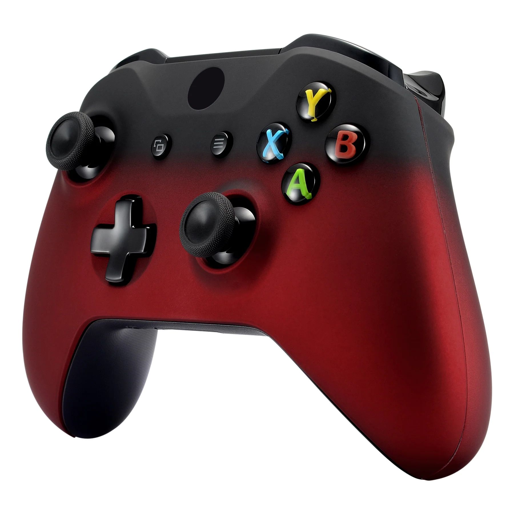 eXtremeRate Replacement Front Housing Shell for Xbox One X & S Controller (Model 1708) - Shadow Scarlet Red - Image 4