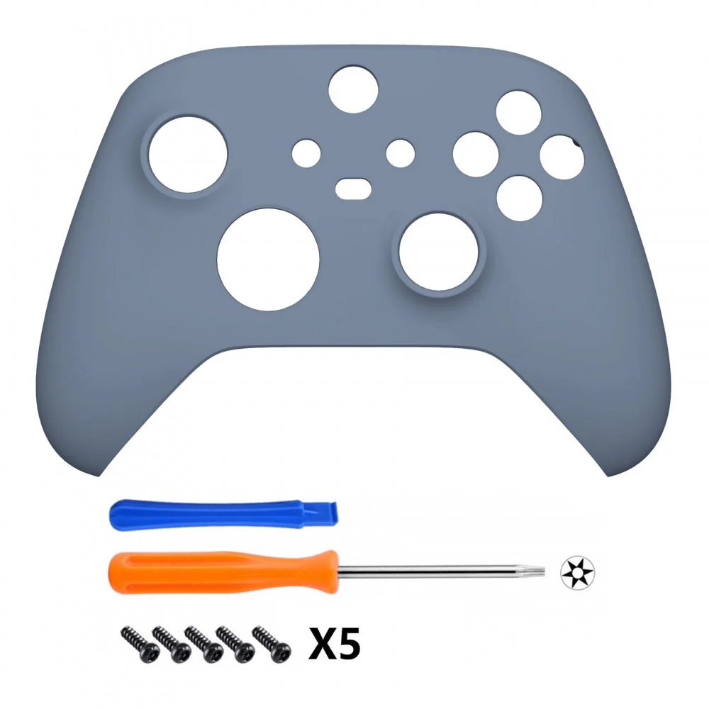eXtremeRate Replacement Front Housing Shell for Xbox Series X & S Controller - Slate Gray - Image 3