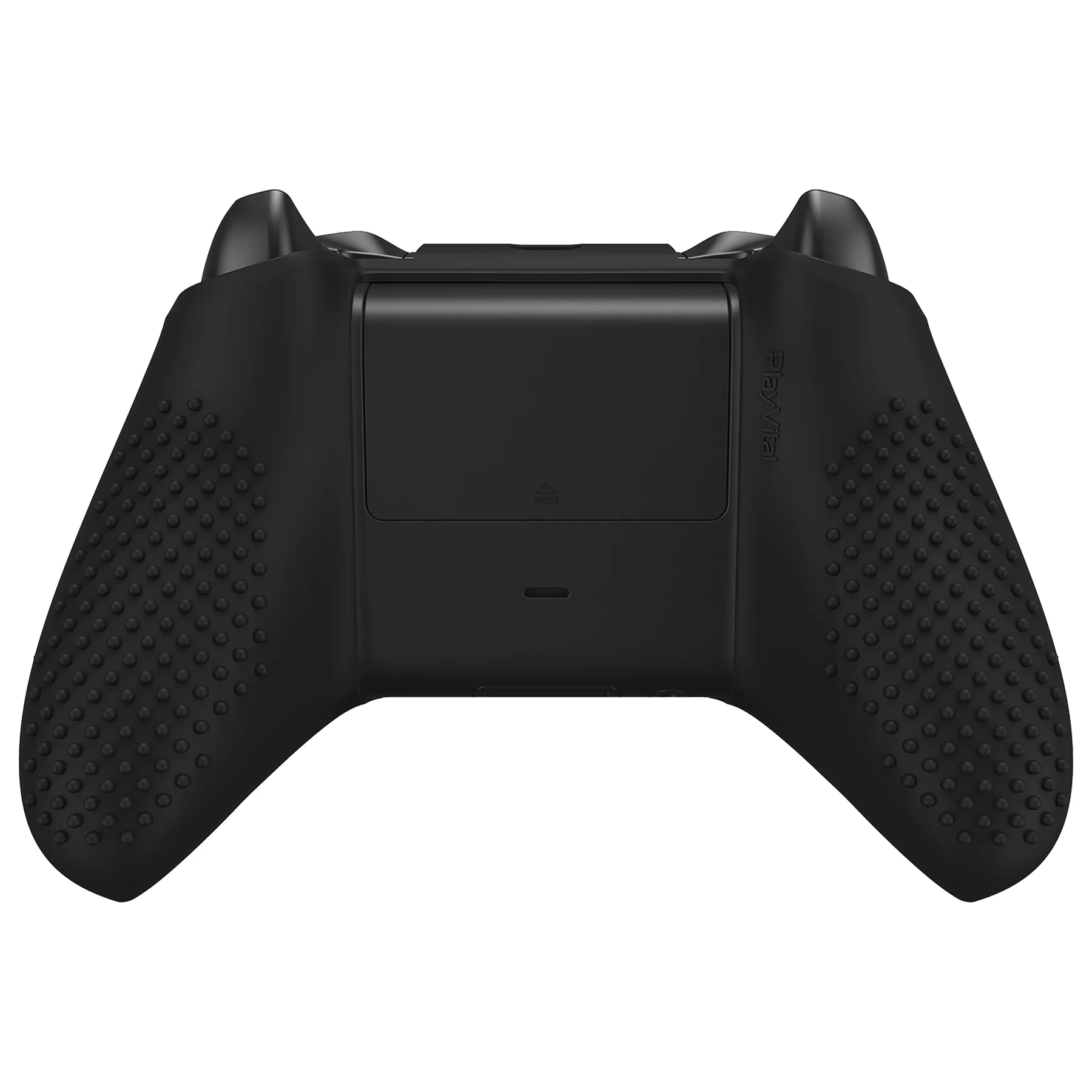eXtremeRate PlayVital Protective Anti-Slip Silicone Case with Thumb Grips Caps for Xbox One X & S Controller - Black - Image 11