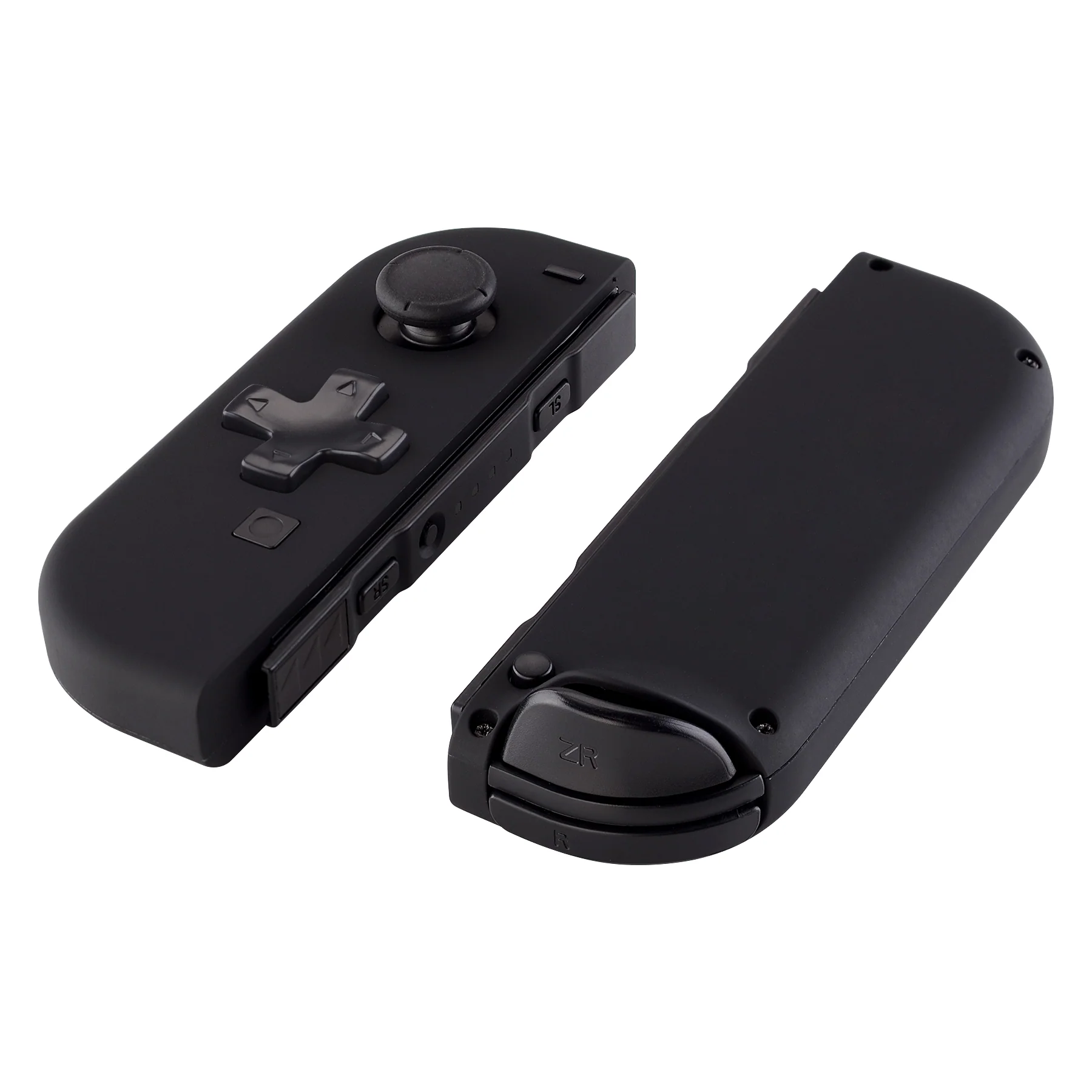 eXtremeRate Dpad Version Replacement Full Set Shell Case with Buttons for Joycon of NS Switch - Black - Image 9