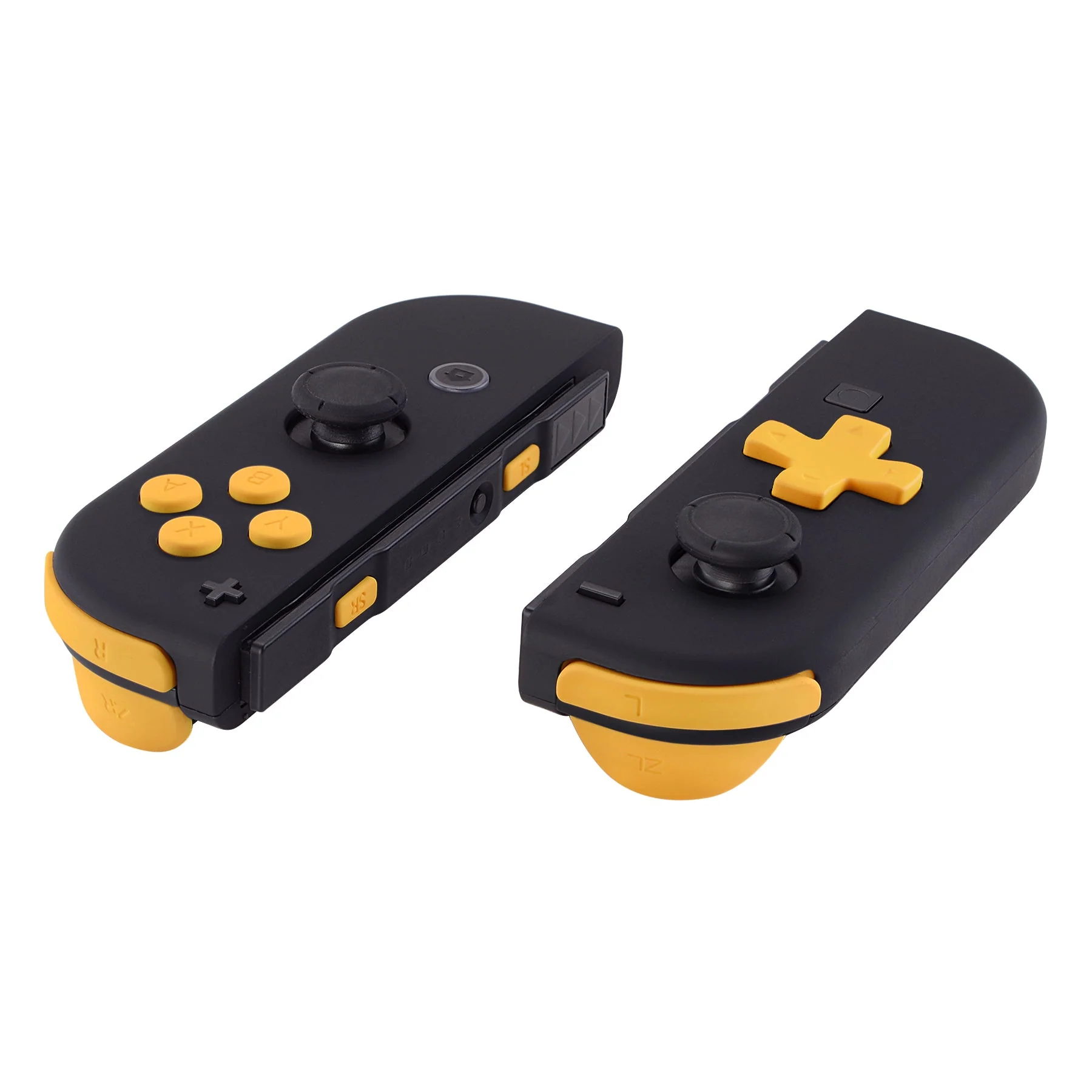eXtremeRate Dpad Version Replacement Full Set Buttons for Joycon of Switch (D-pad ONLY Fits for eXtremeRate D-pad Shell for Joycon) - Caution Yellow - Image 4