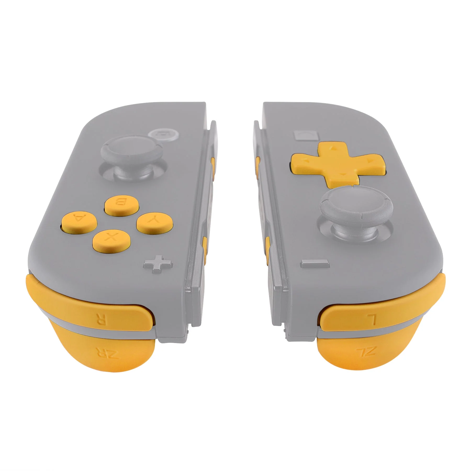 eXtremeRate Dpad Version Replacement Full Set Buttons for Joycon of Switch (D-pad ONLY Fits for eXtremeRate D-pad Shell for Joycon) - Caution Yellow - Image 5