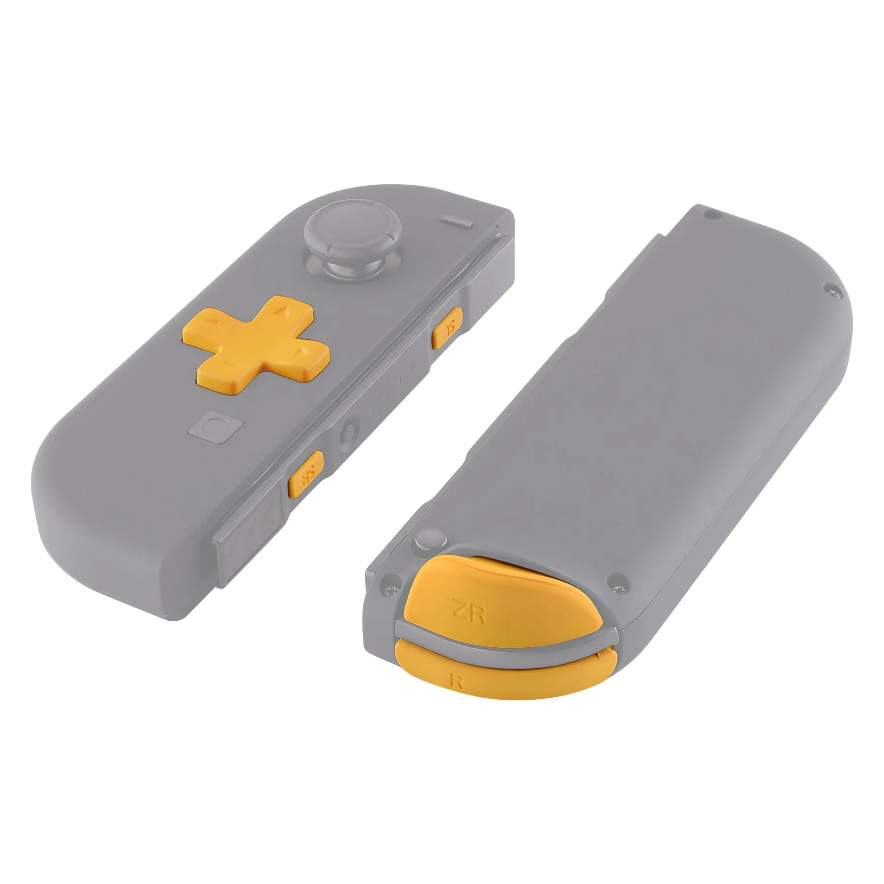 eXtremeRate Dpad Version Replacement Full Set Buttons for Joycon of Switch (D-pad ONLY Fits for eXtremeRate D-pad Shell for Joycon) - Caution Yellow - Image 7