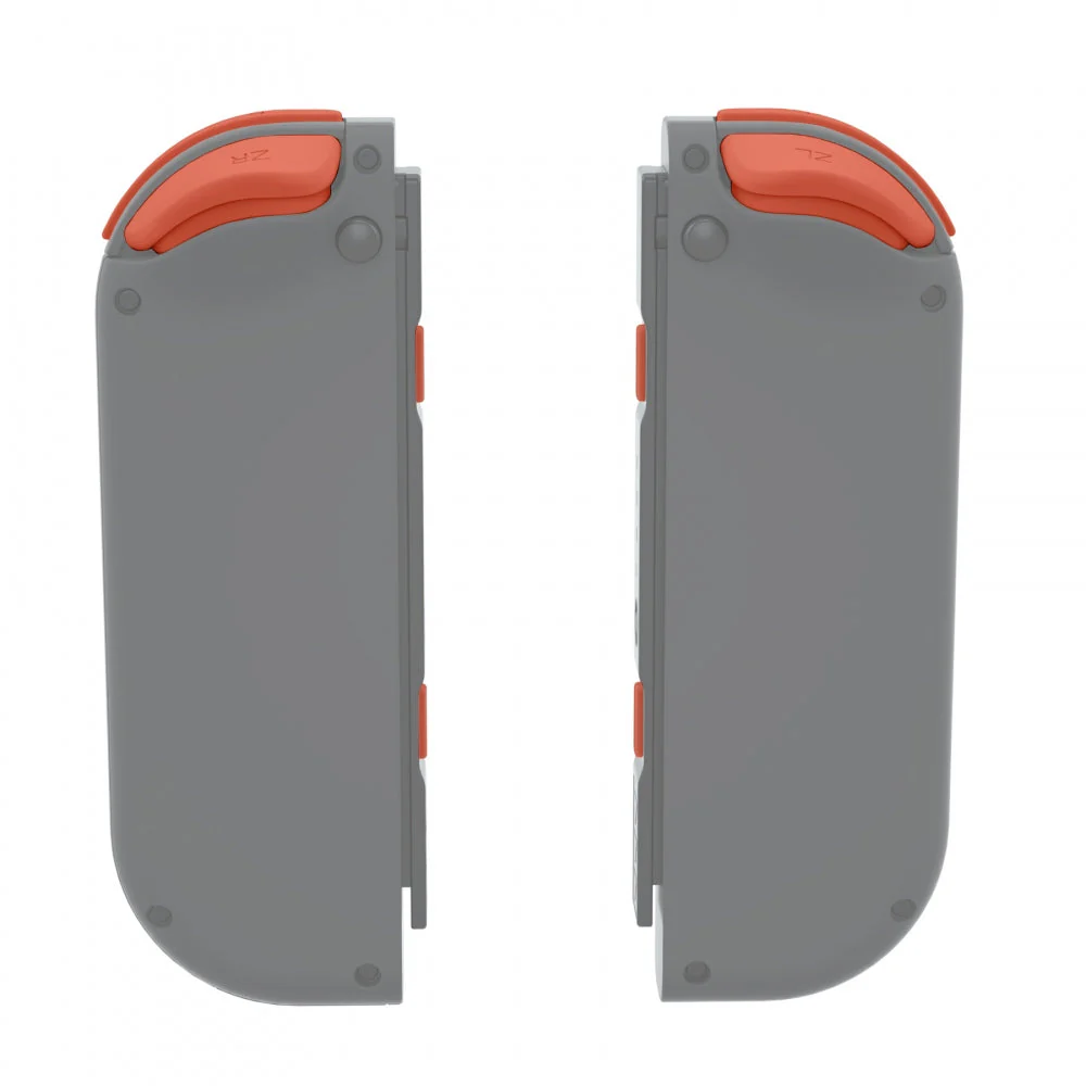 eXtremeRate Replacement Full Set Buttons for Joycon of NS Switch - Coral Orange - Image 8