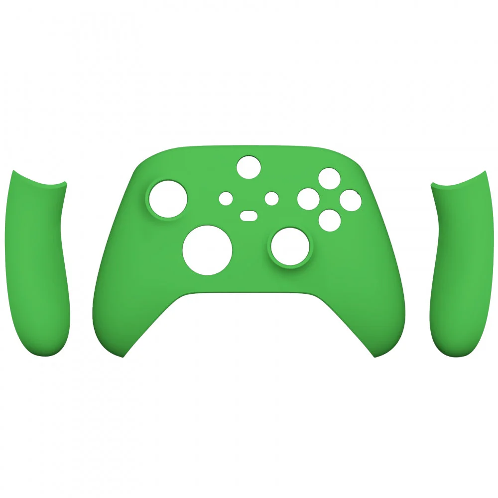 eXtremeRate Replacement Front Housing Shells with Side Rails Panels for Xbox Series X & S Controller - Green - Image 9