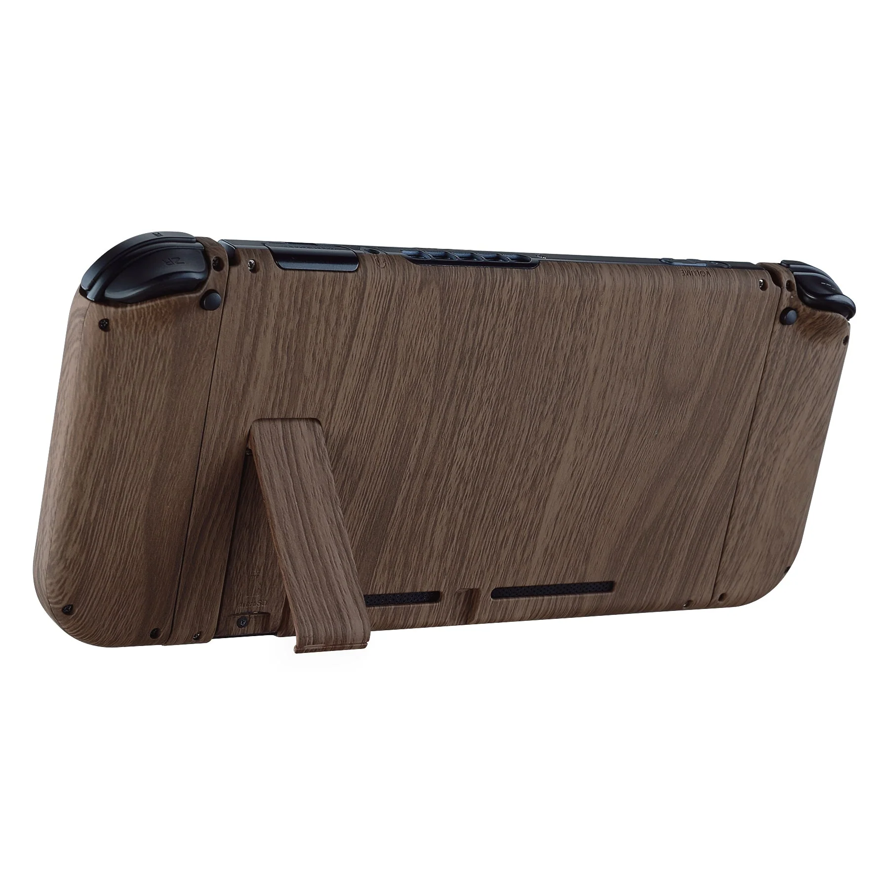 eXtremeRate Replacement Full Set Shells with Buttons for Nintendo Switch - Wood Grain - Image 10