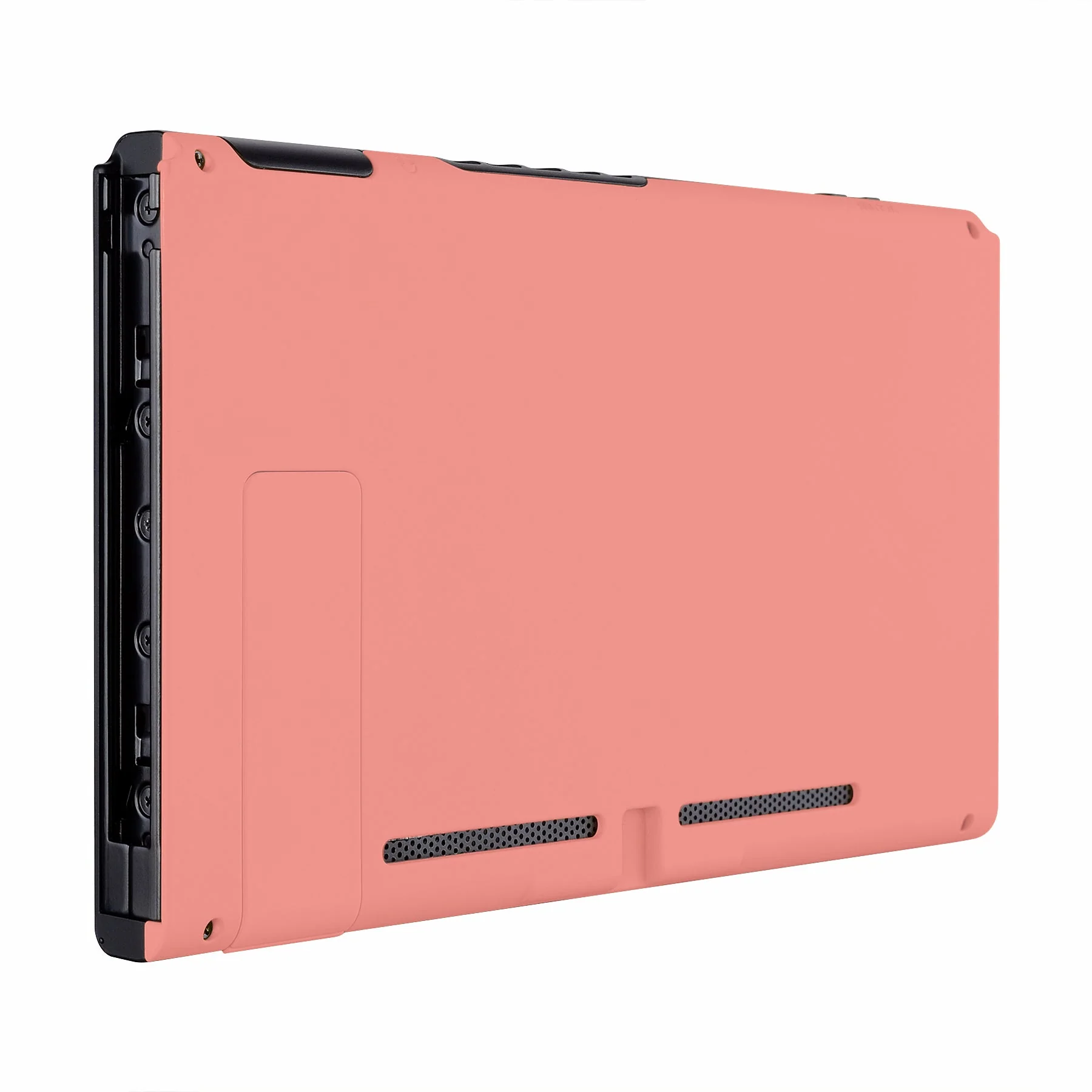 eXtremeRate Replacement Back Plate with Kickstand for Nintendo Switch Console - Coral - Image 5