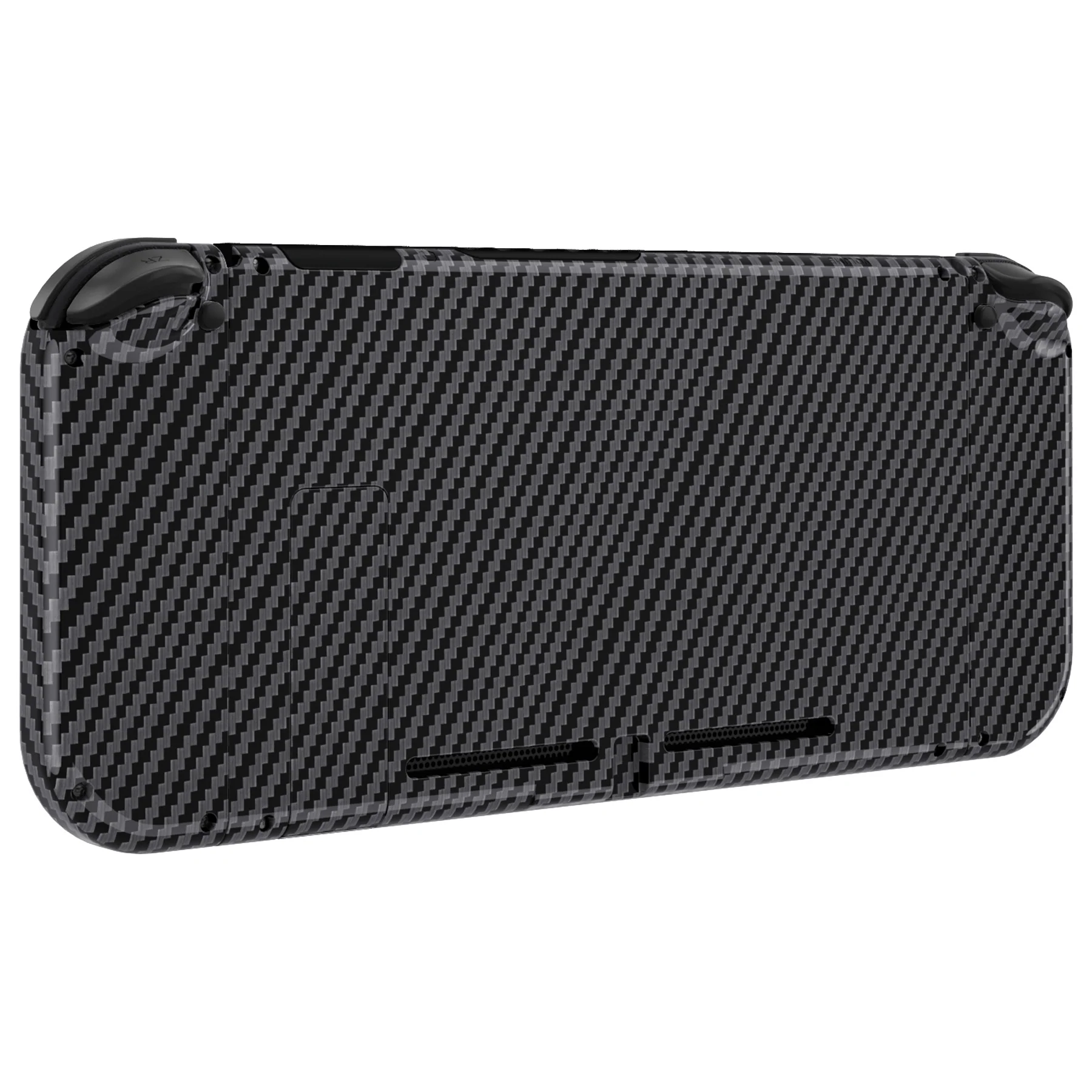 eXtremeRate Replacement Full Set Shells with Buttons for Nintendo Switch - Graphite Carbon Fiber - Image 6