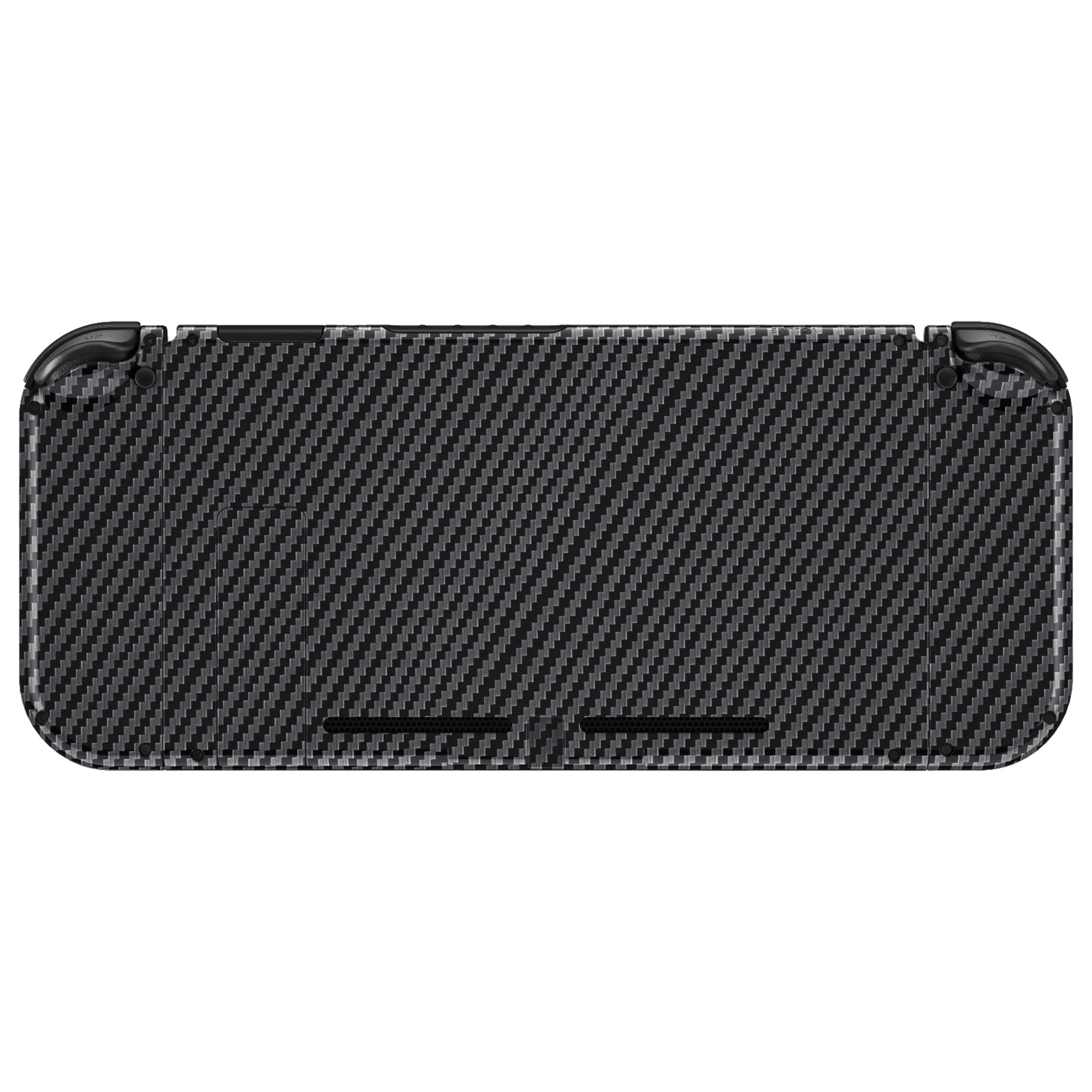eXtremeRate Replacement Full Set Shells with Buttons for Nintendo Switch - Graphite Carbon Fiber - Image 7