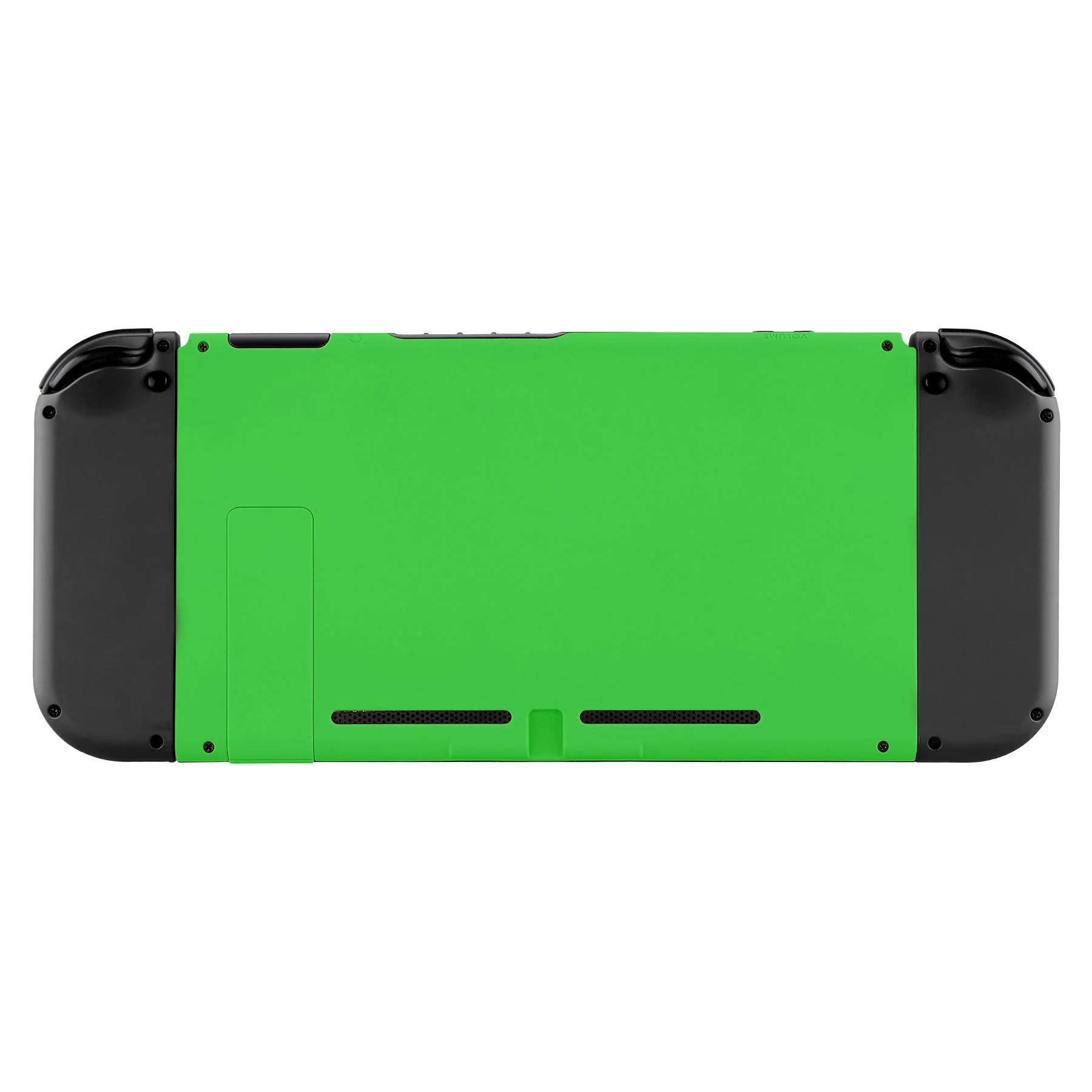 eXtremeRate Replacement Back Plate with Kickstand for Nintendo Switch Console - Green - Image 2