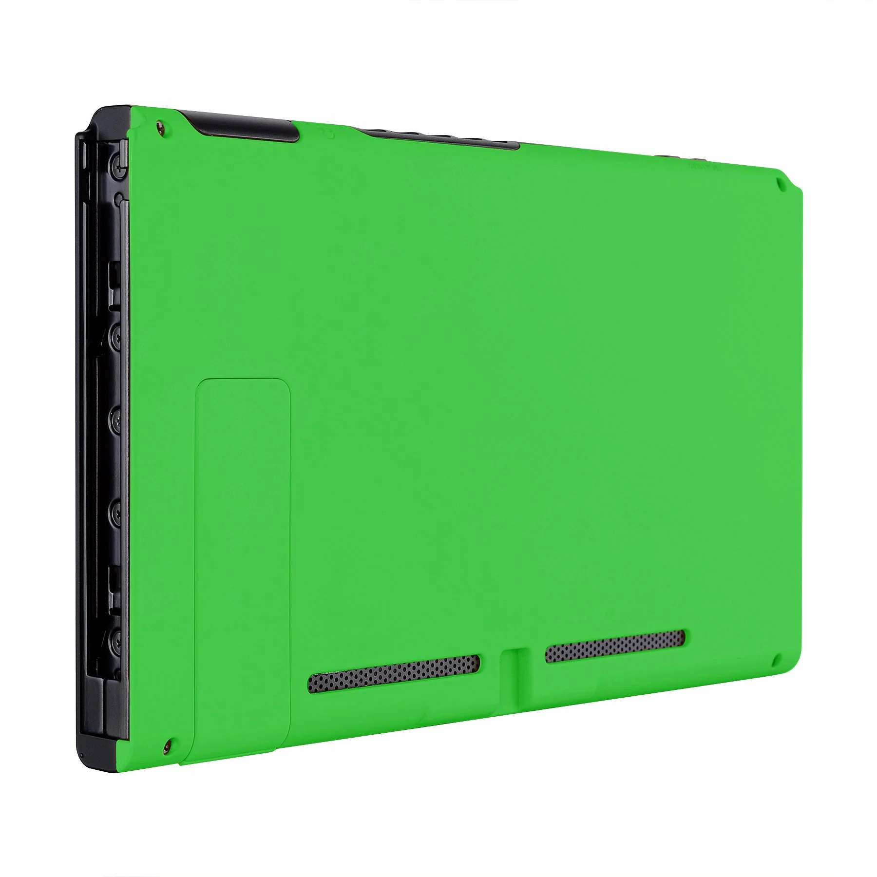 eXtremeRate Replacement Back Plate with Kickstand for Nintendo Switch Console - Green - Image 5
