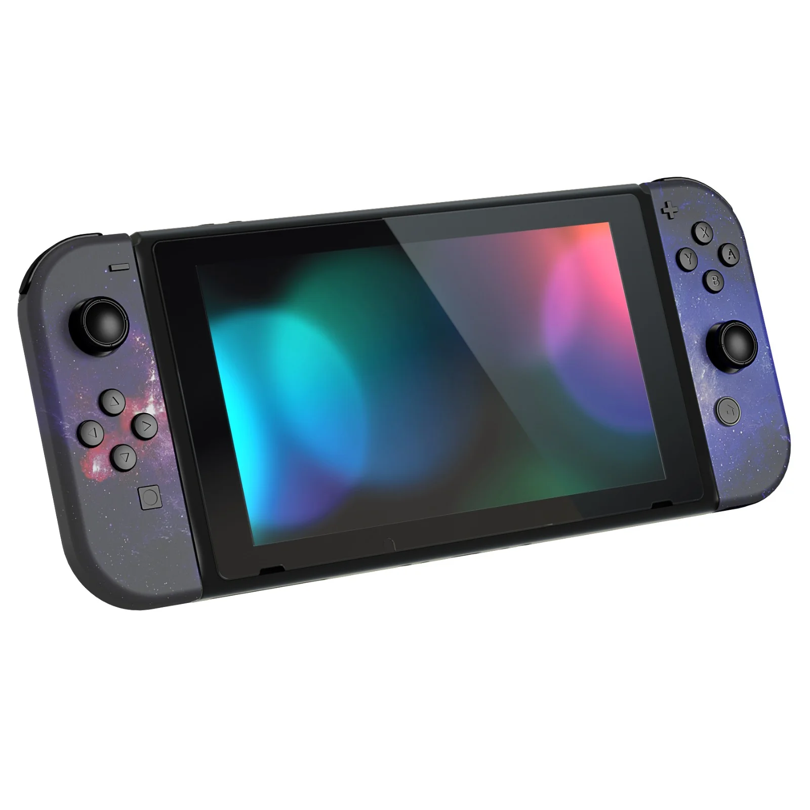 eXtremeRate Replacement Full Set Shell Case with Buttons for Joycon of NS Switch - Nubula Galaxy - Image 6
