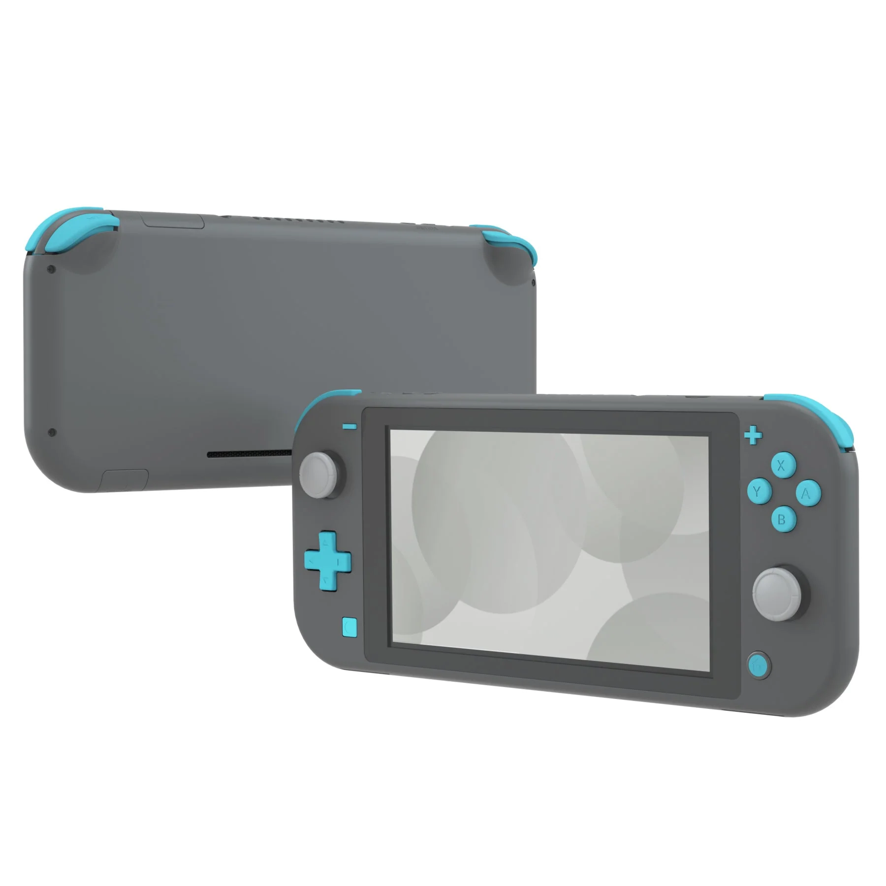 eXtremeRate Replacement Full Set Buttons for NS Switch Lite - Heaven Blue - Image 3